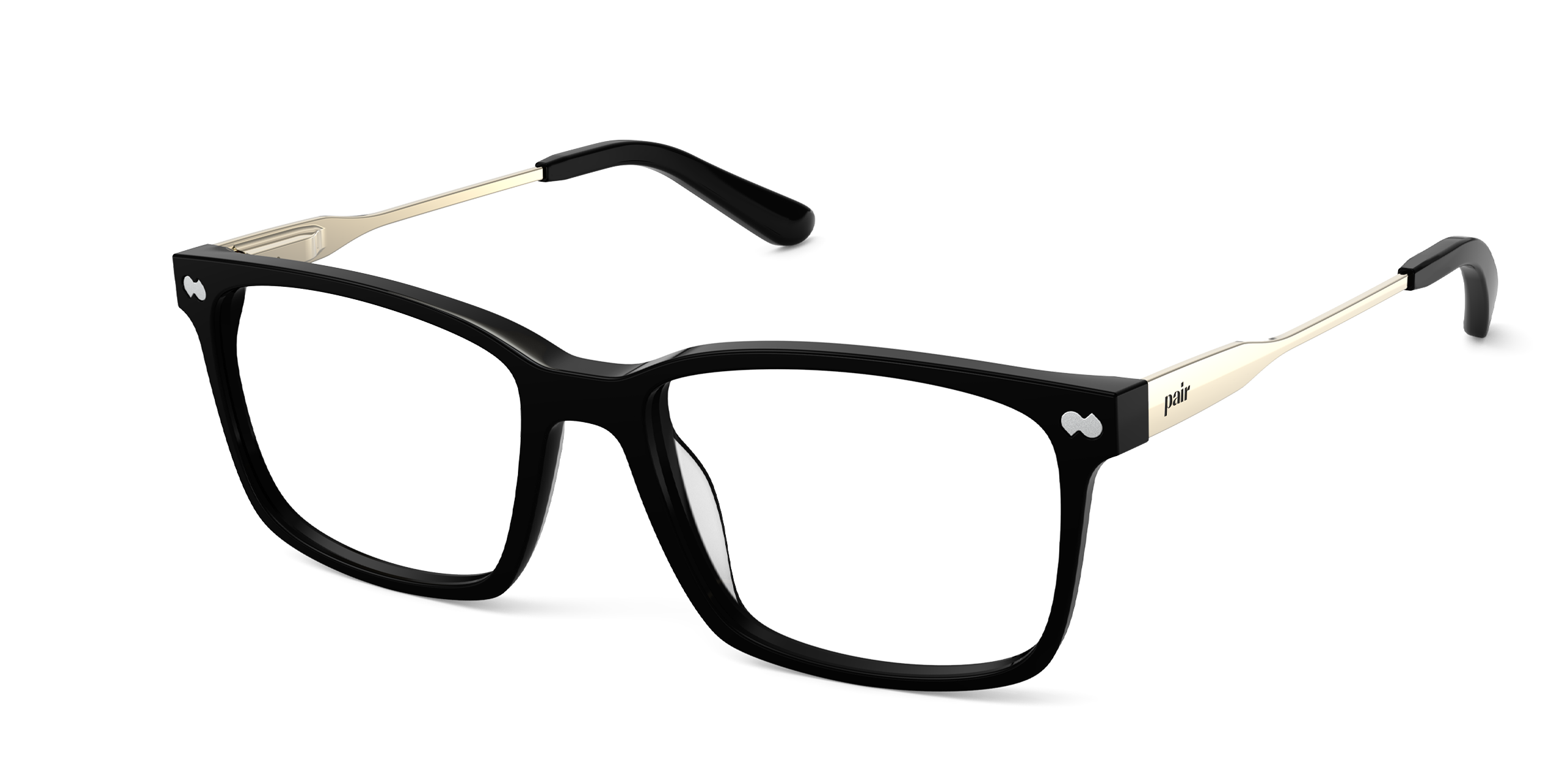 Pair Eyewear Kirby Mixed montatura vista Crystal Clear