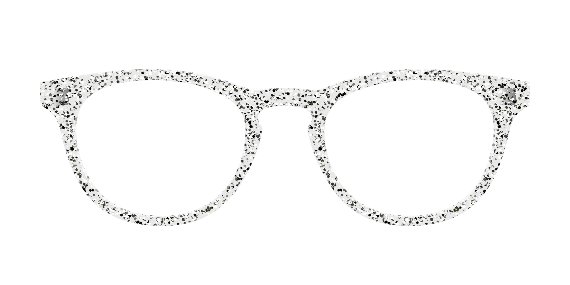 Pair Eyewear Solid Tops The Silver Sparkle top argento 142