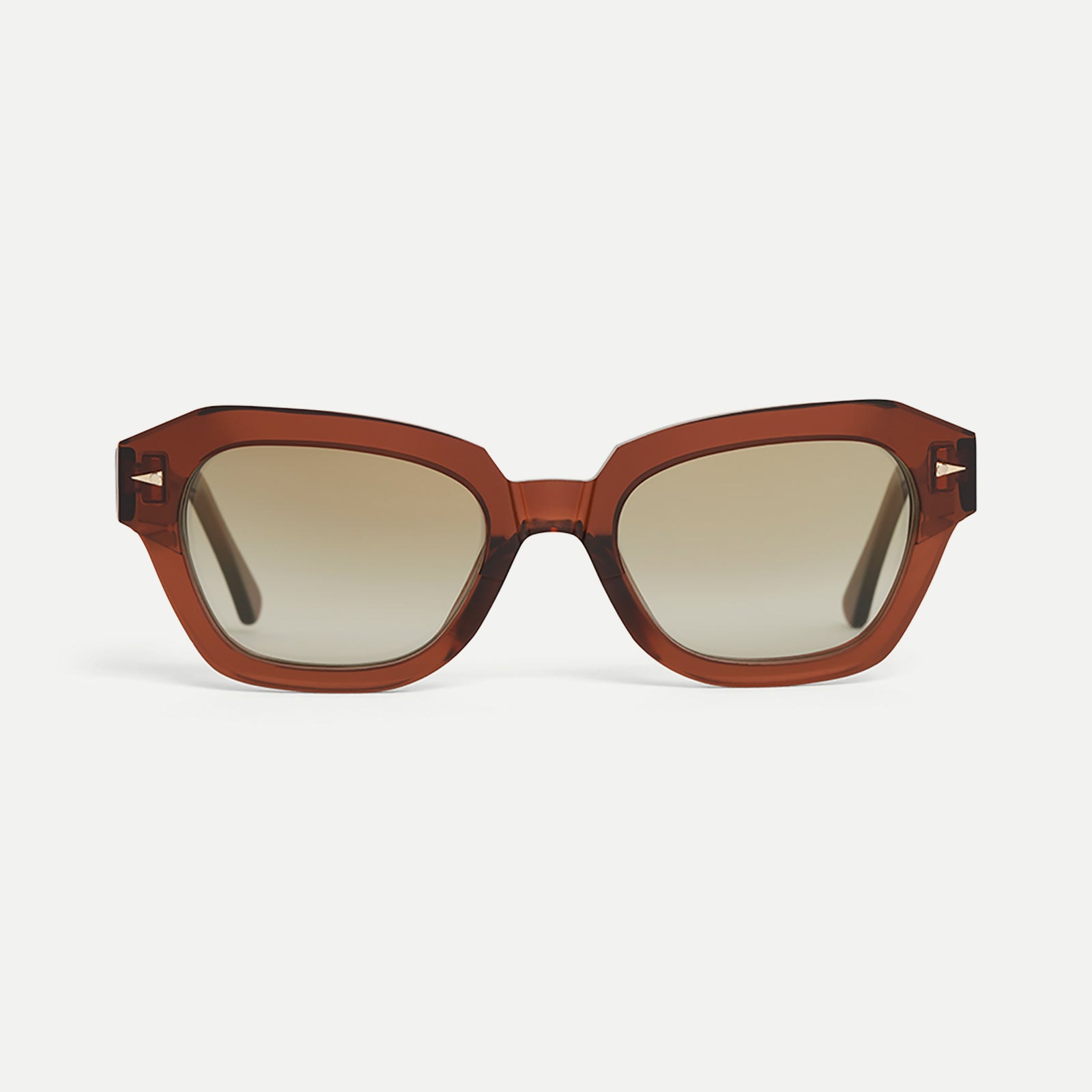 AHLEM Les Halles occhiali da sole verde cat eye