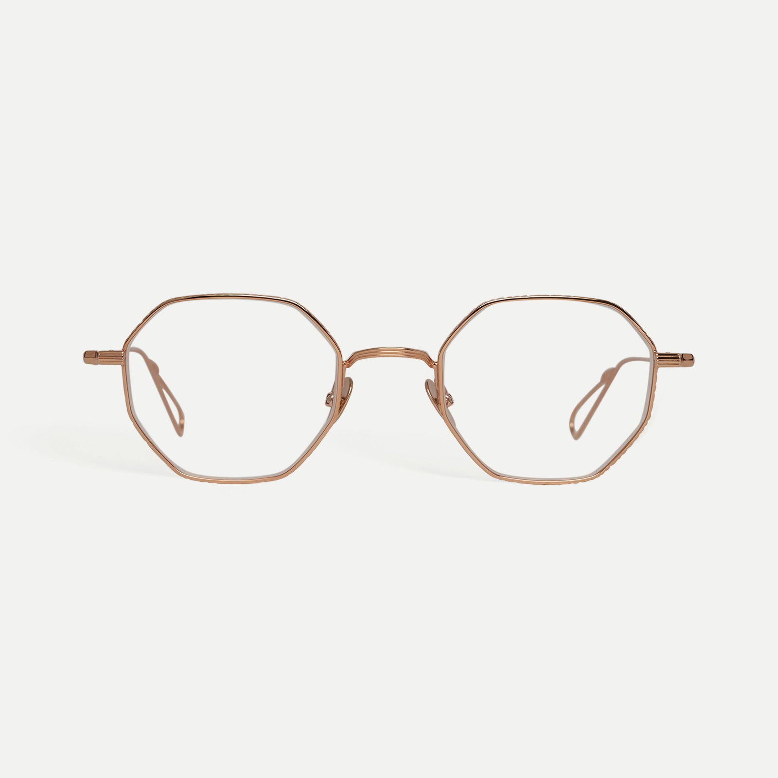 AHLEM Optical Gaillon occhiali da vista Champagne metallo