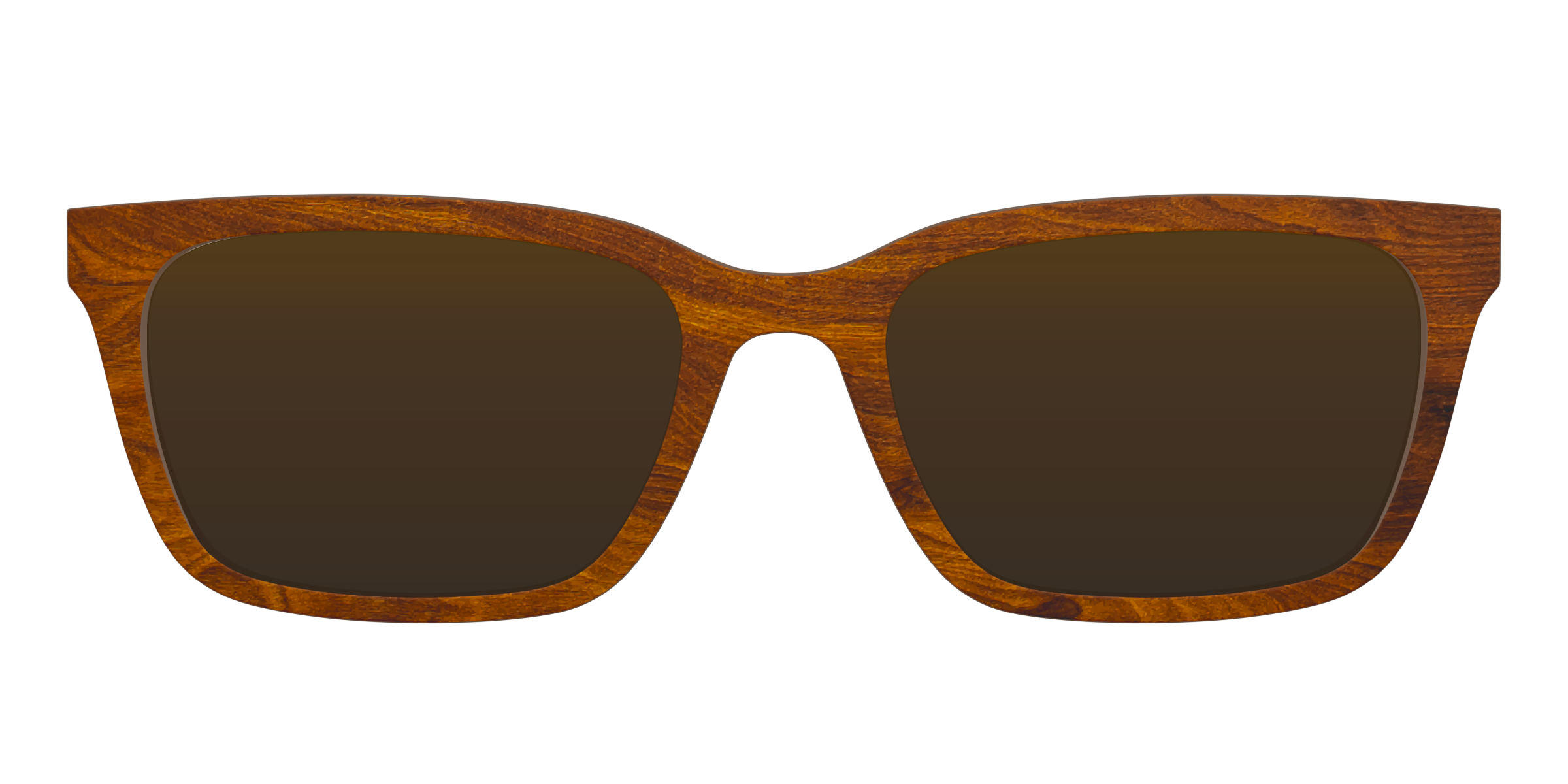 Pair Eyewear Sun Tops The Polarized Woodgrain clip sole marrone