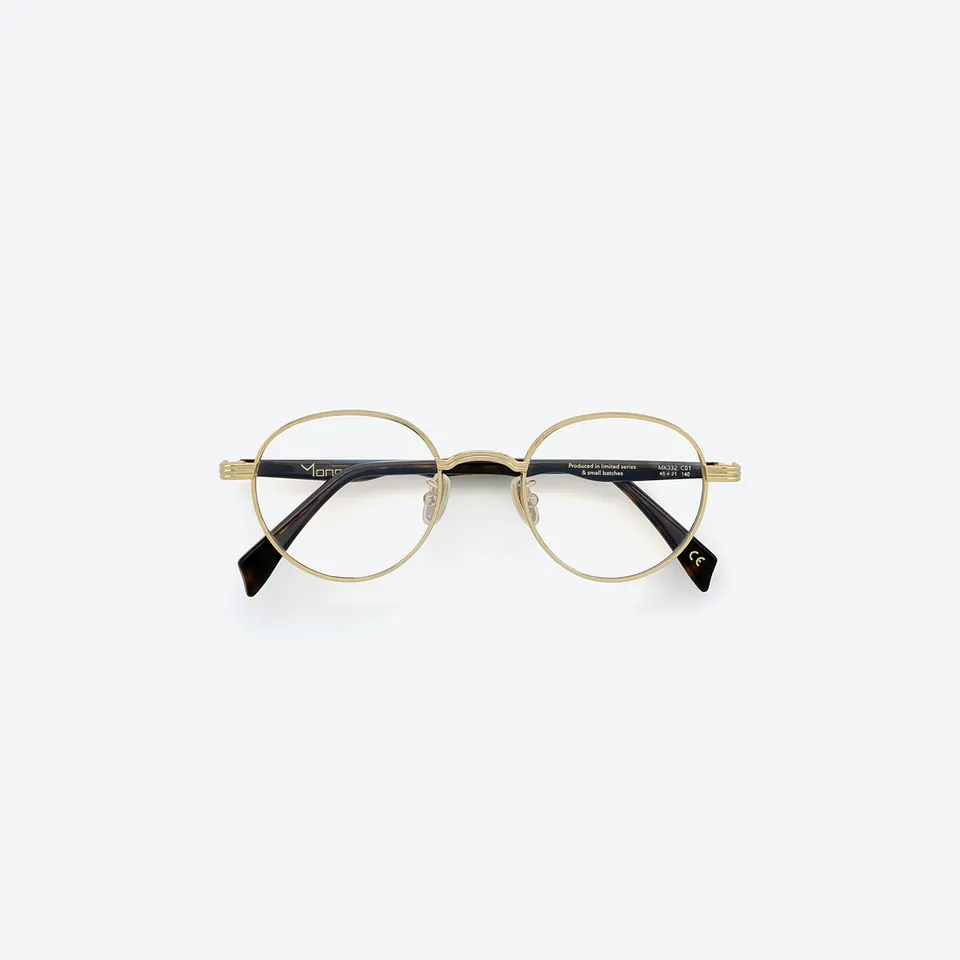 Monokol Evolved Boldness MK332 C1 occhiali da vista rotondi metallo