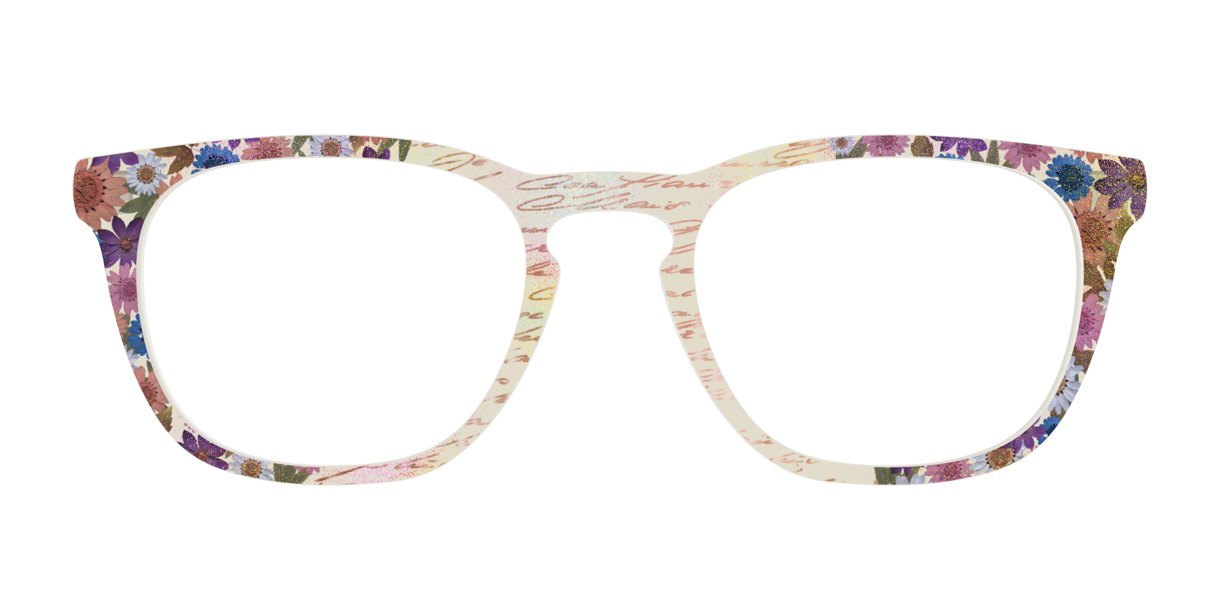 Pair Eyewear Design Tops Pressed Flowers Foil top fiori 587