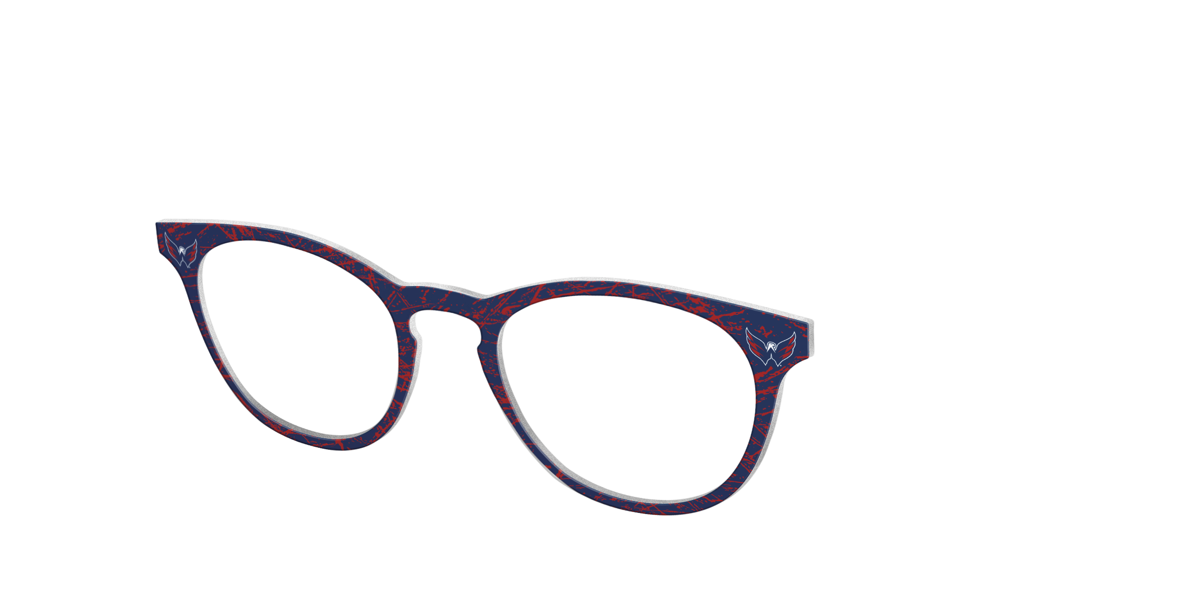 Pair Eyewear School Spirit The Capitals Ice top occhiali blu rosso