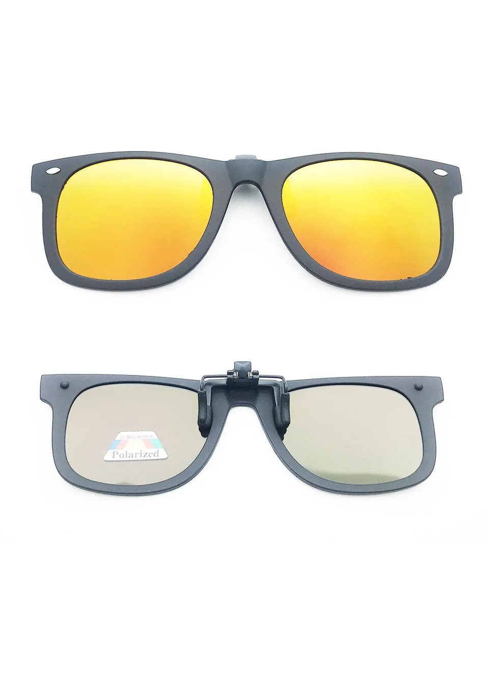 Ouyuan CO23001 clip on occhiali polarizzate grandi