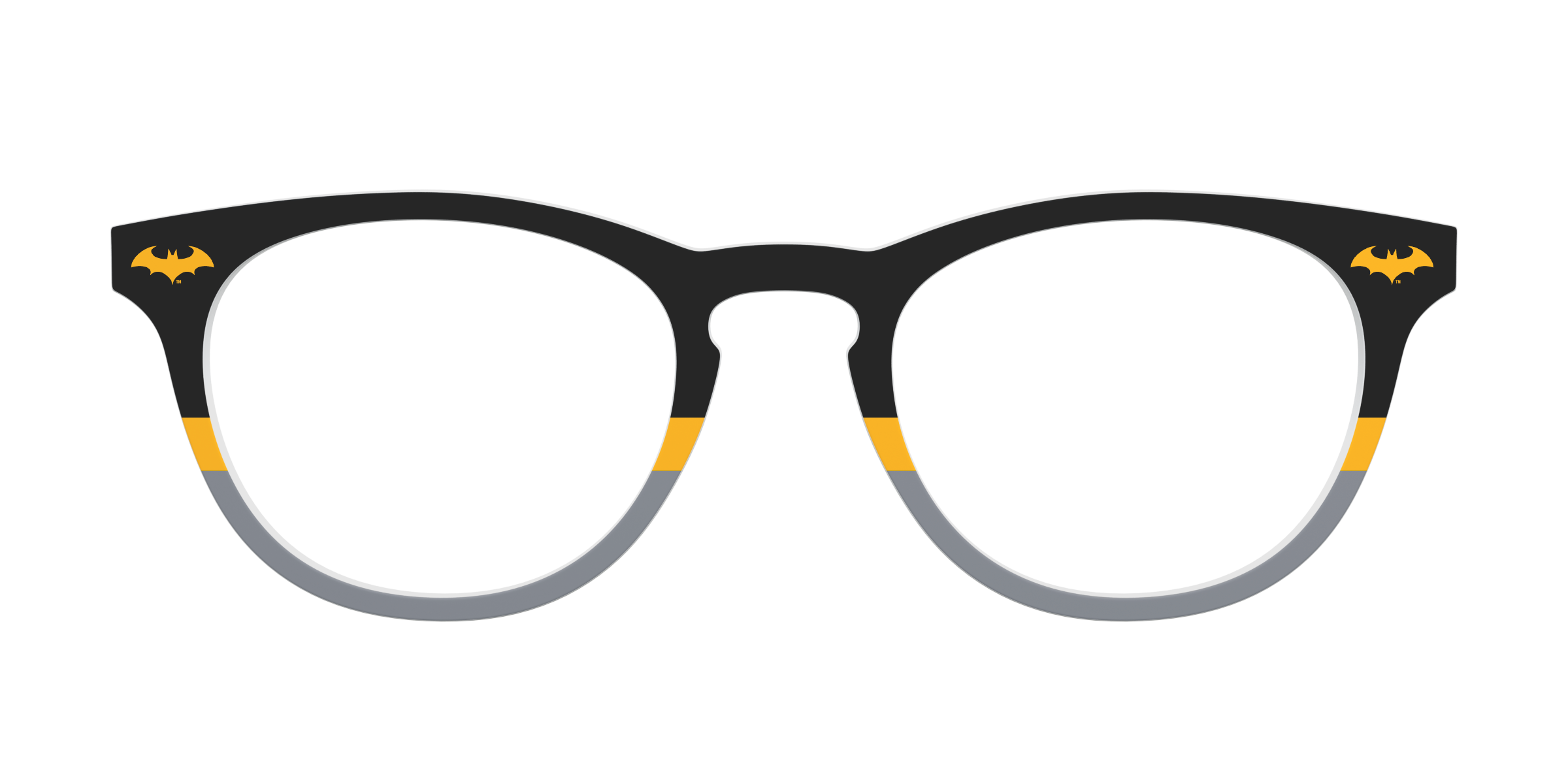 Pair Eyewear Collabs The Batman top magnetico nero giallo