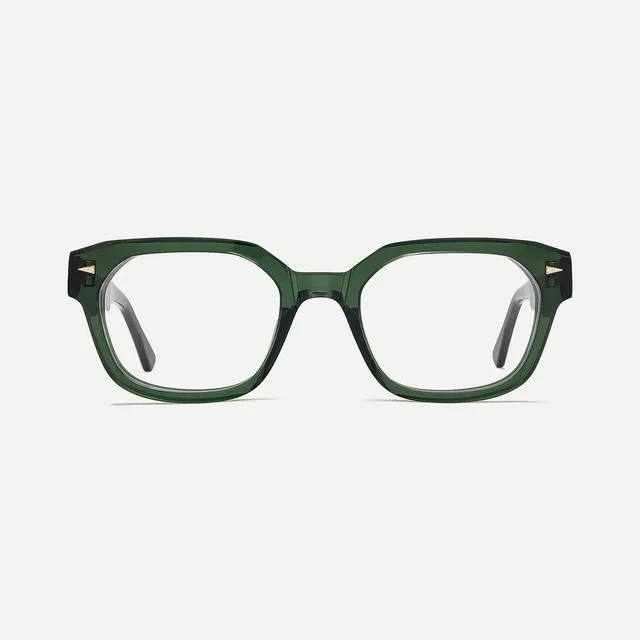 AHLEM Buci occhiali da vista Dark Green rettangolari