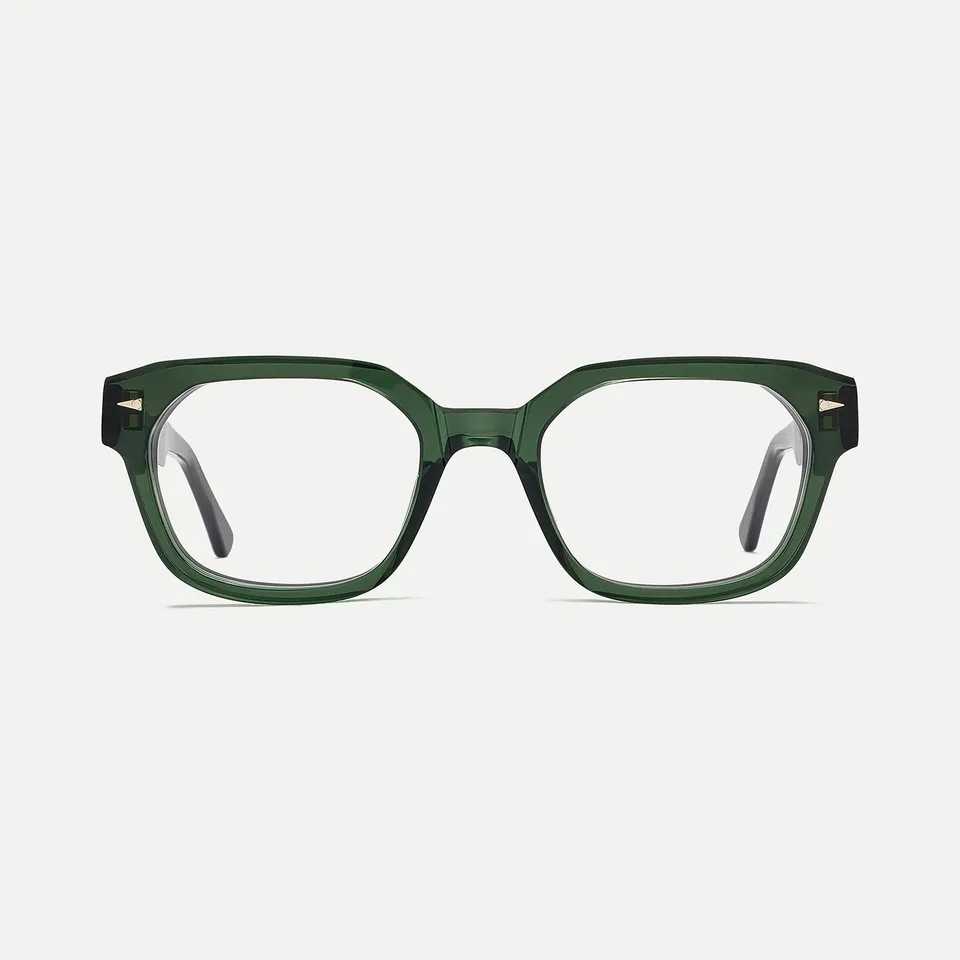 AHLEM Buci occhiali da vista Dark Green rettangolari