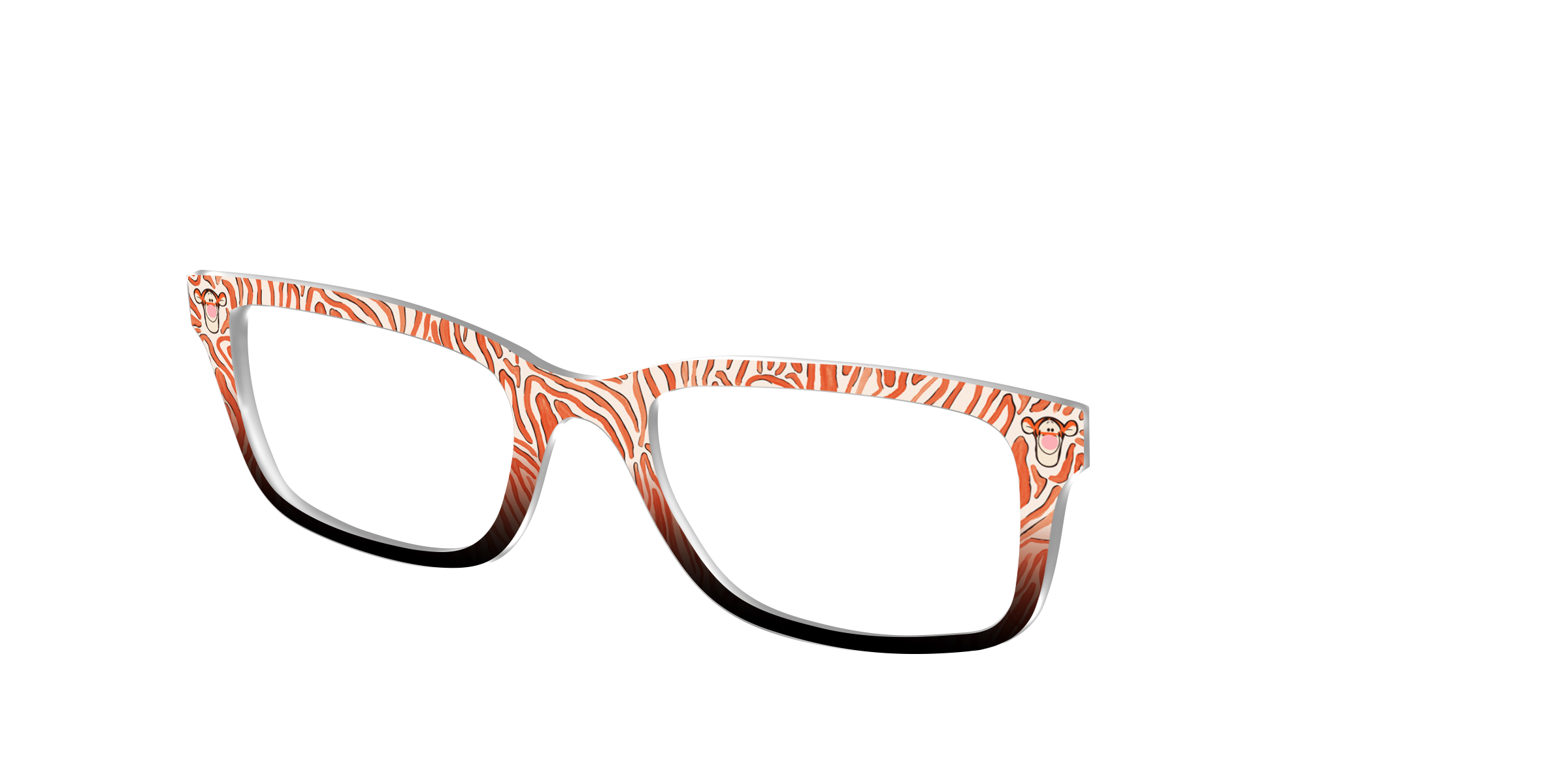 Pair Eyewear Collabs Tigger top occhiali fantasia