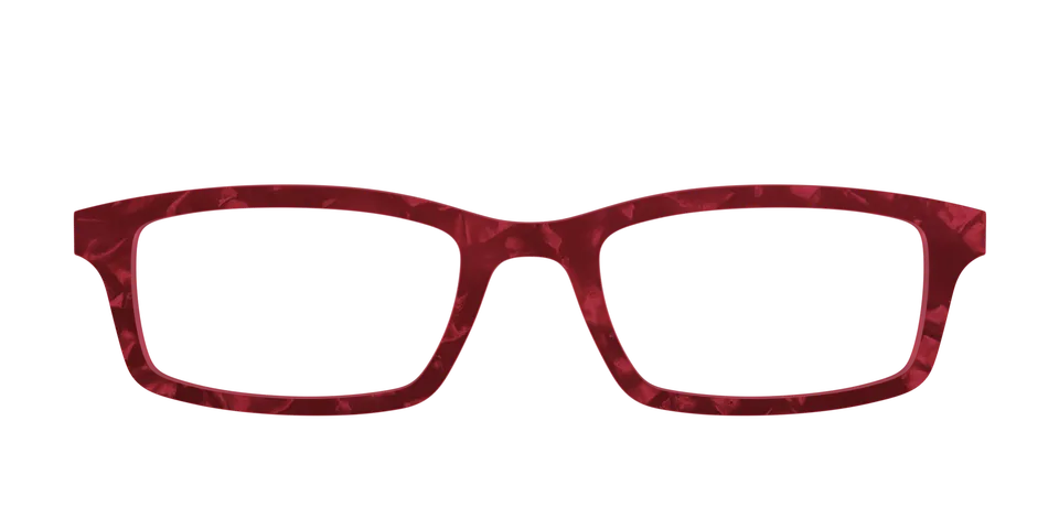 Pair Eyewear Design Ruby Pearl Marble top occhiali Cedro