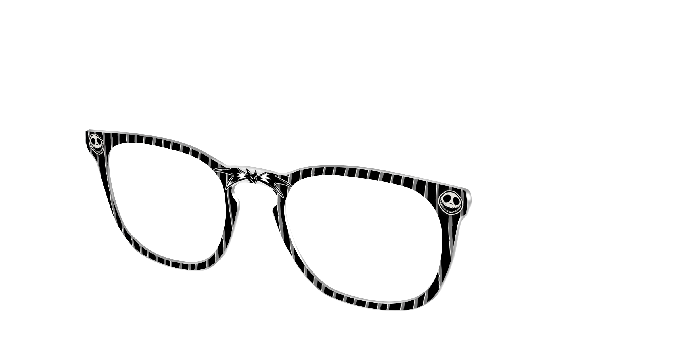 Pair Eyewear Collabs Jack Skellington top magnetico Cedro