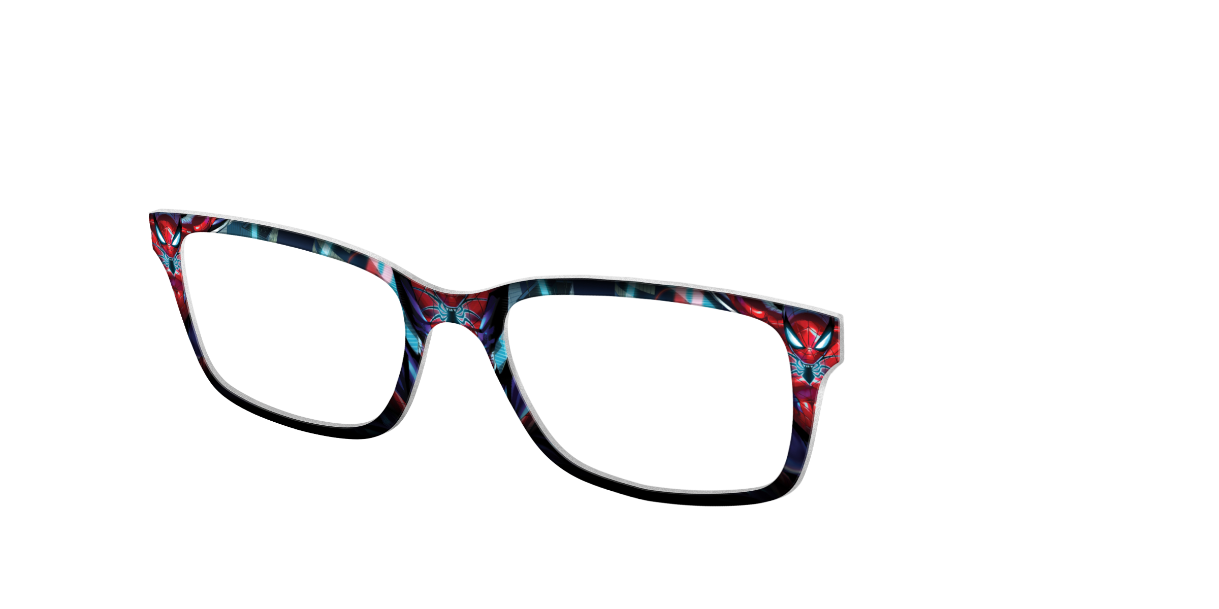 Pair Eyewear Collabs Spider-Man top per occhiali rosso