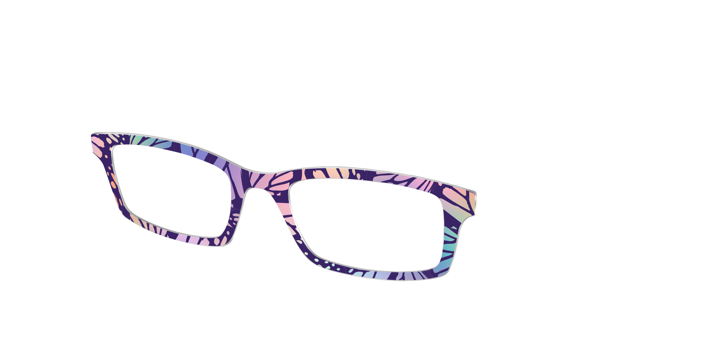 Pair Eyewear Design Tops Sorbet Wings Mosaic cover mosaico