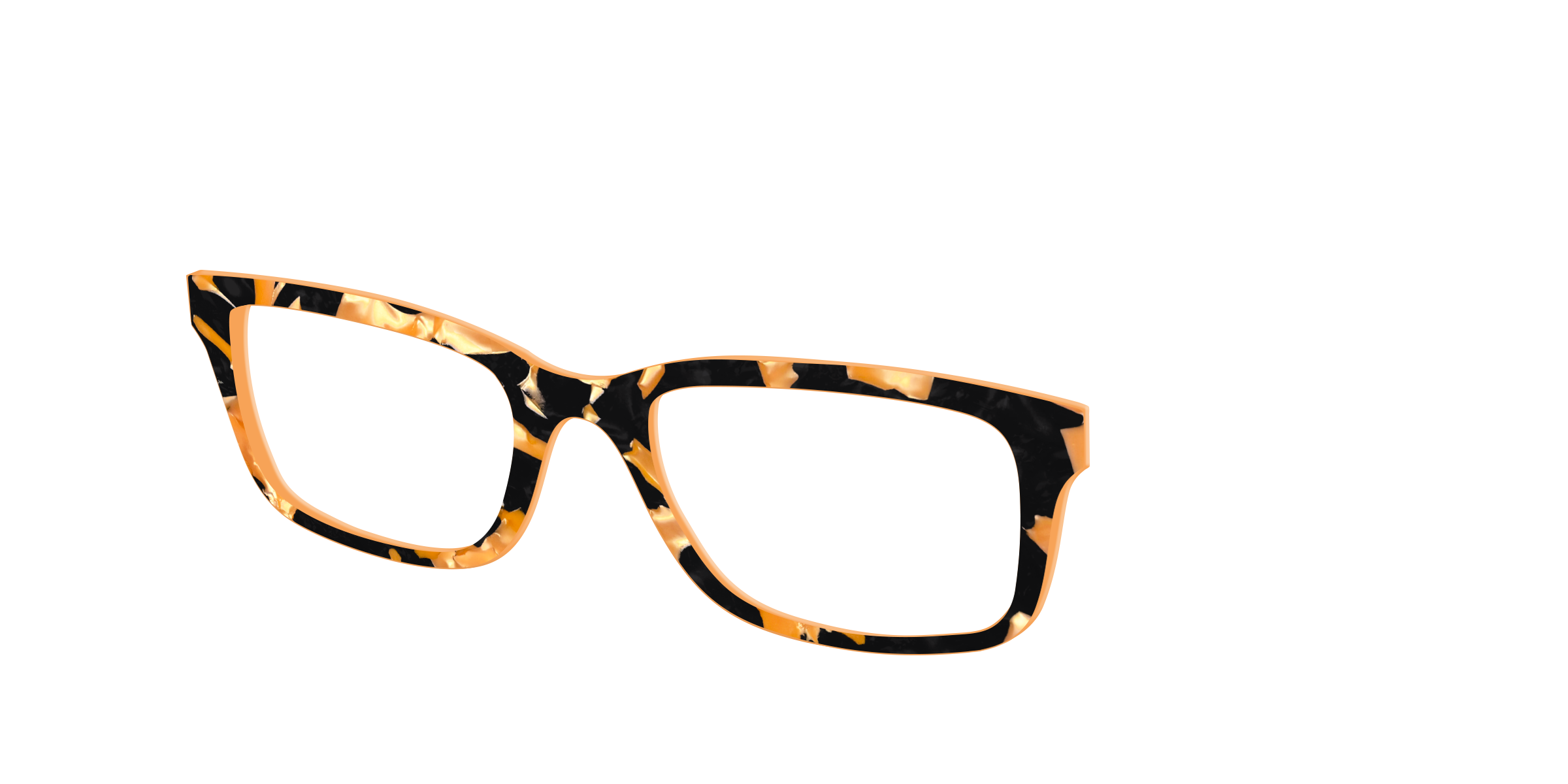Pair Eyewear Design Tops Pumpkin Camo top occhiali tartarugato