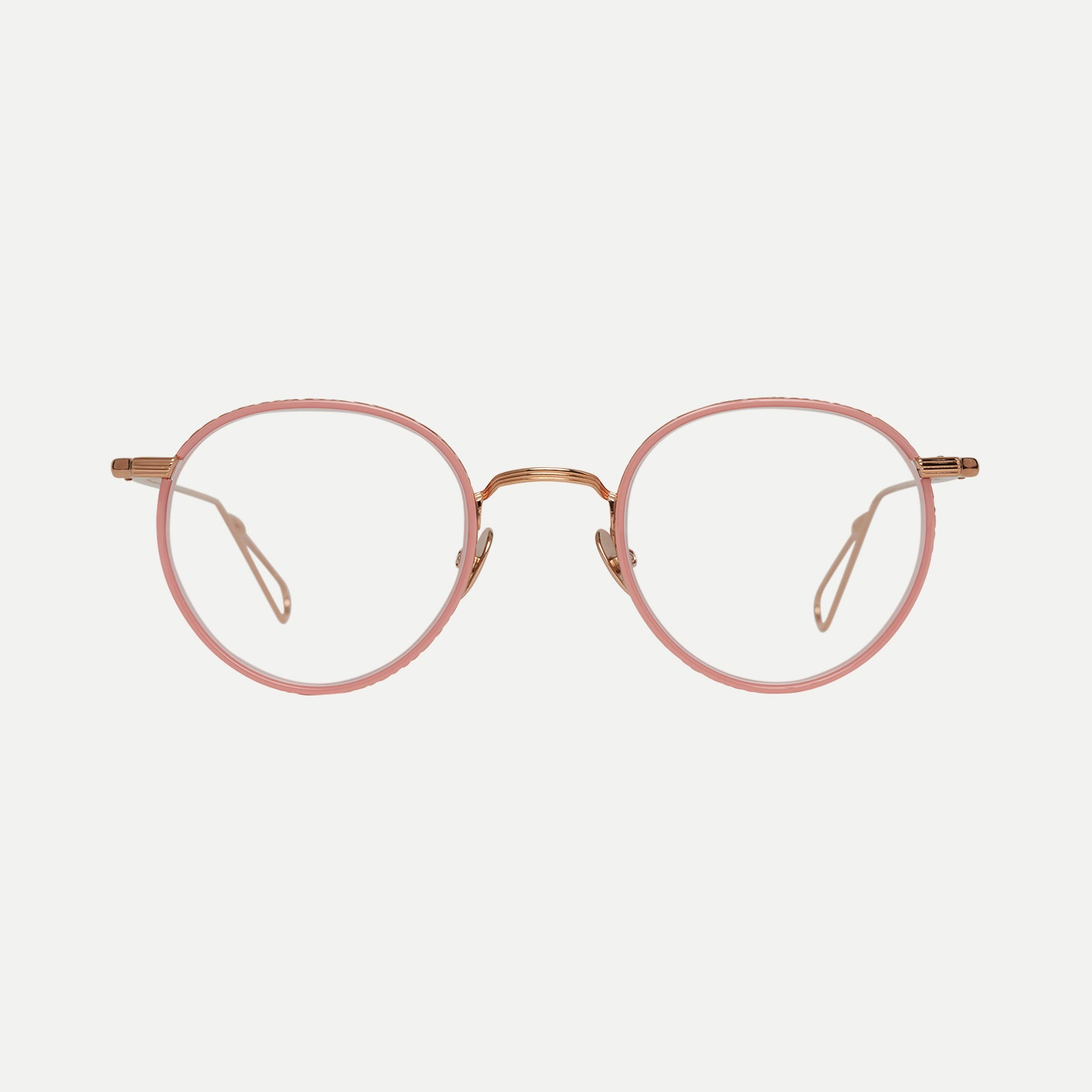 Ahlem Optical Raspail occhiali da vista champagne panto