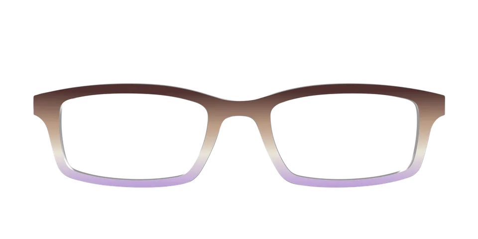 Pair Eyewear Design Tops HM04 top occhiali degradé mocha lilla