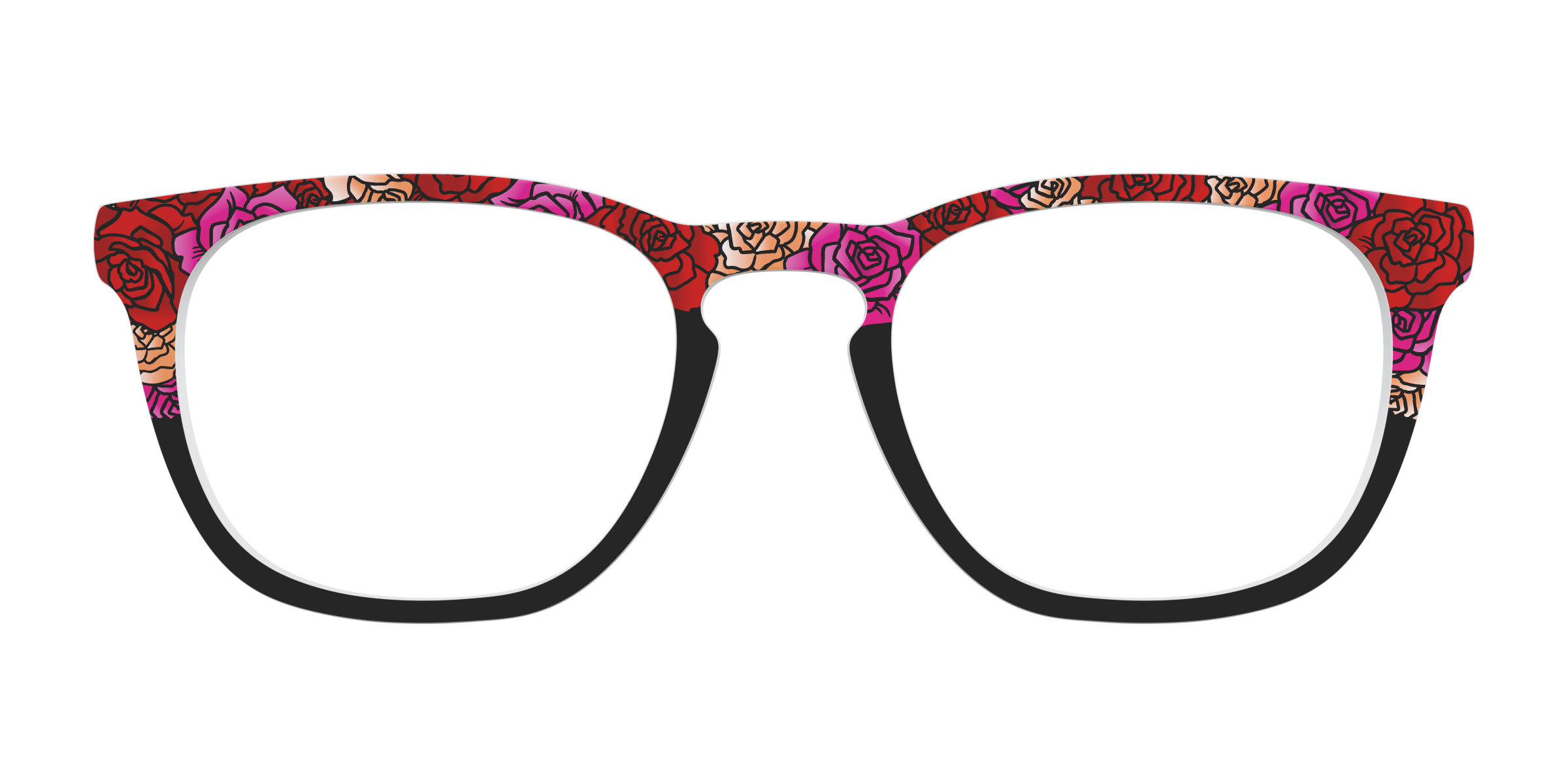 Pair Eyewear Collabs Frida Flower Crown top occhiali FK6