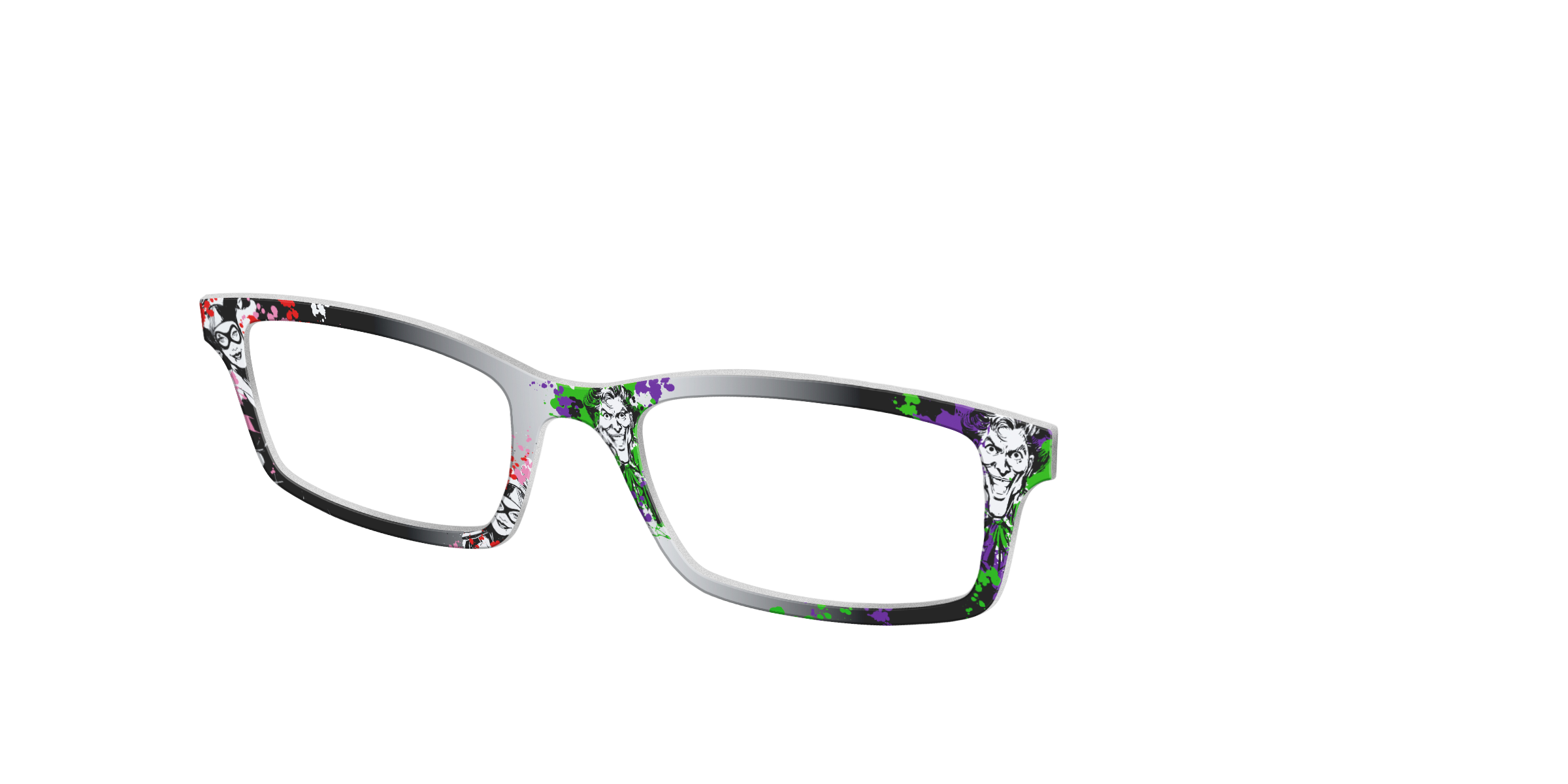 Pair Eyewear Collabs The Harley Quinn The Joker Top Nero