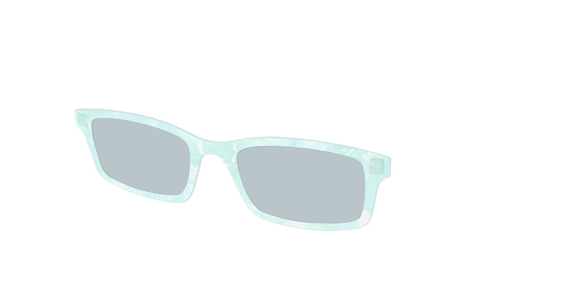 Pair Eyewear Design Tops Oceanic Pearl top sole lente blu