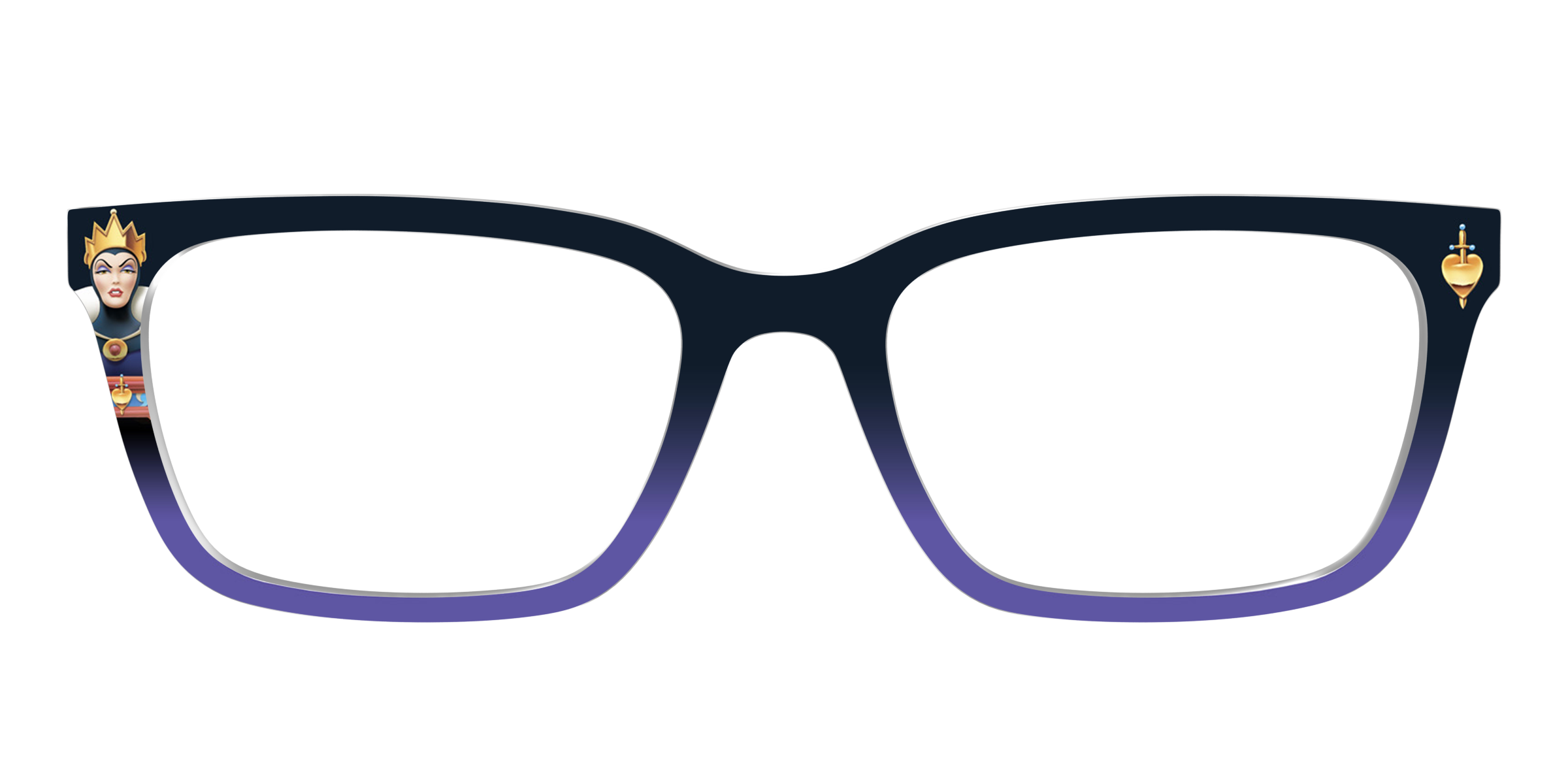 Pair Eyewear Collabs The Evil Queen Gradient frontalino viola