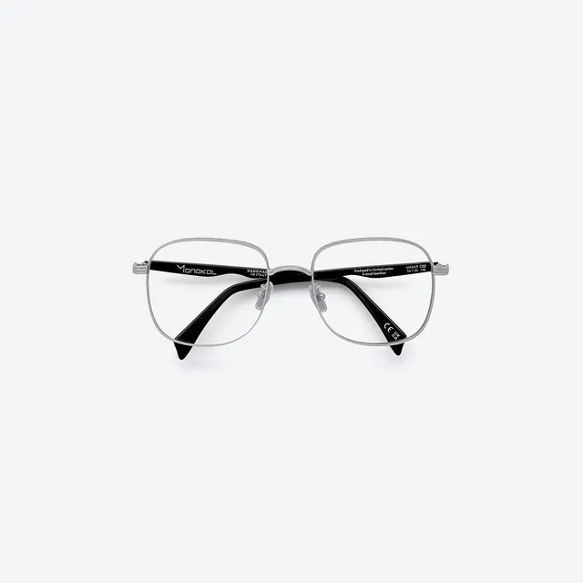 Monokol Evolved Boldness MK349 C2 occhiali da vista quadrati metallo