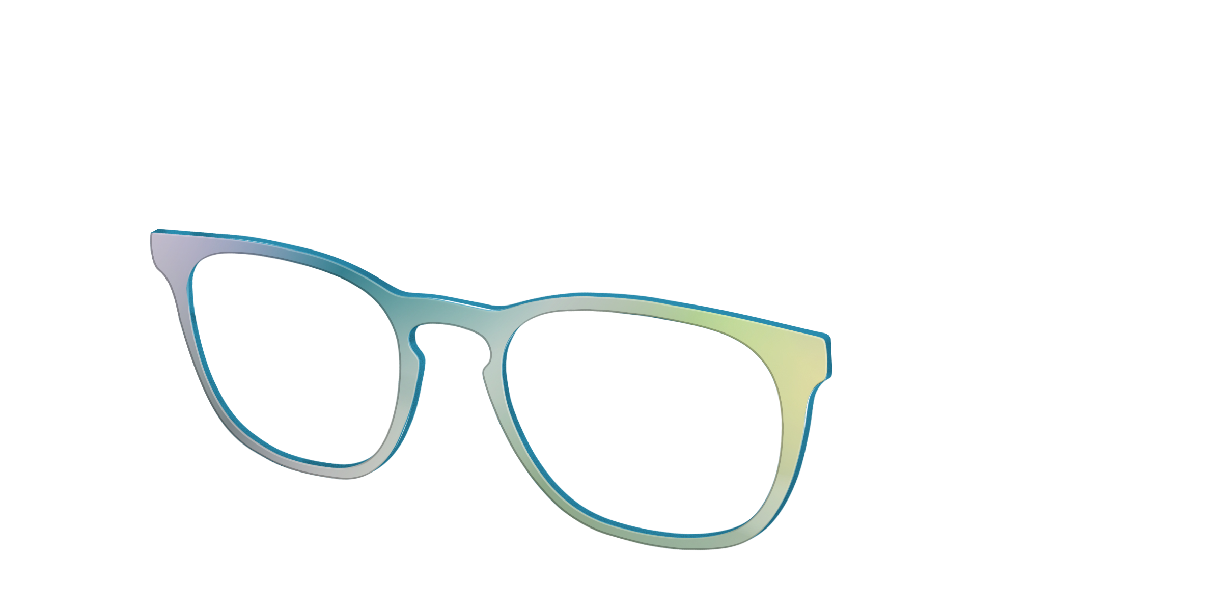 Pair Eyewear Solid Tops The Iridescent top magnetico cangiante