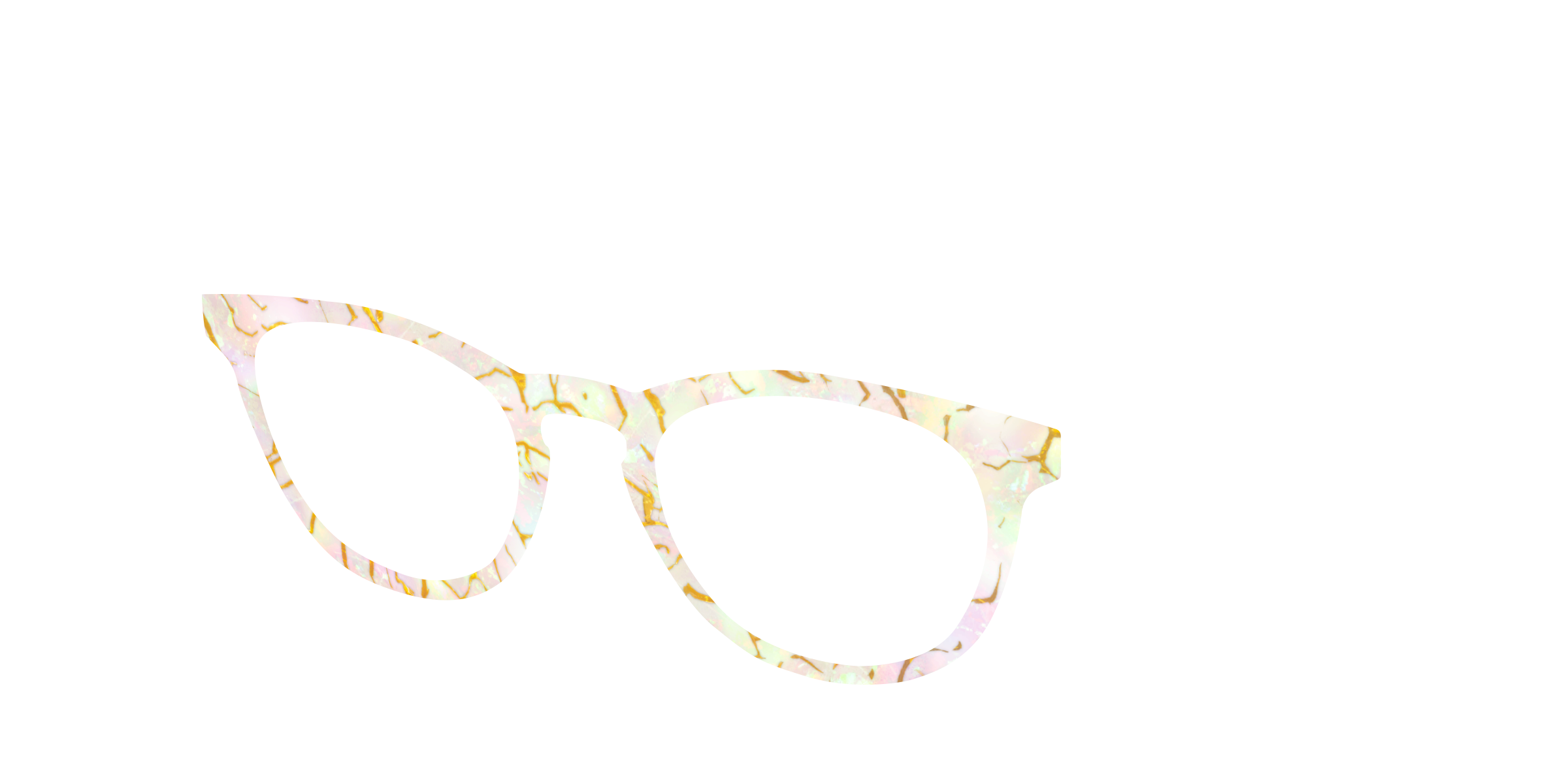 Pair Eyewear Design Tops Opalescent Pearl top 569 oro
