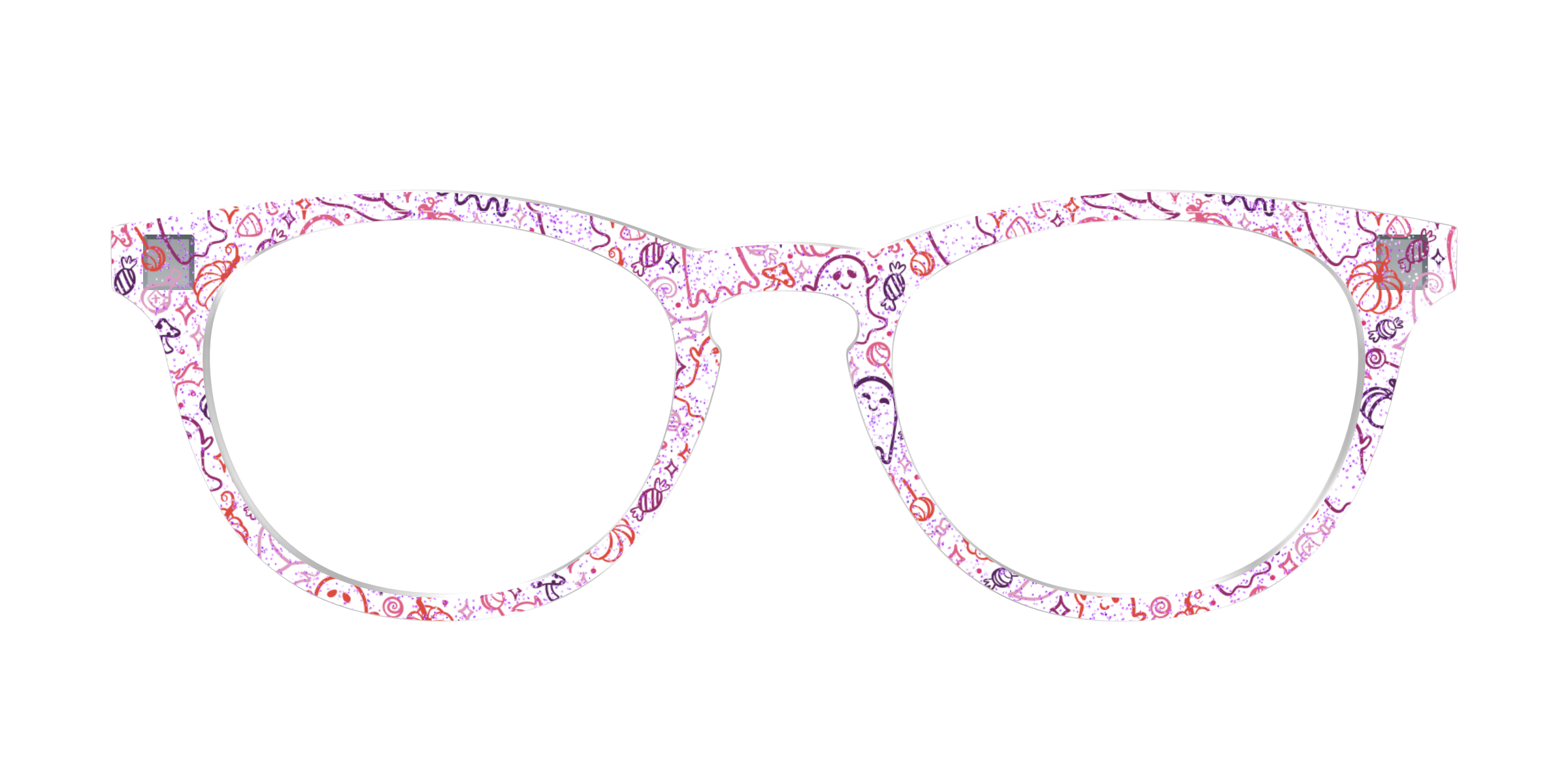 Pair Eyewear Frightfully Fun Doodles top Crystal