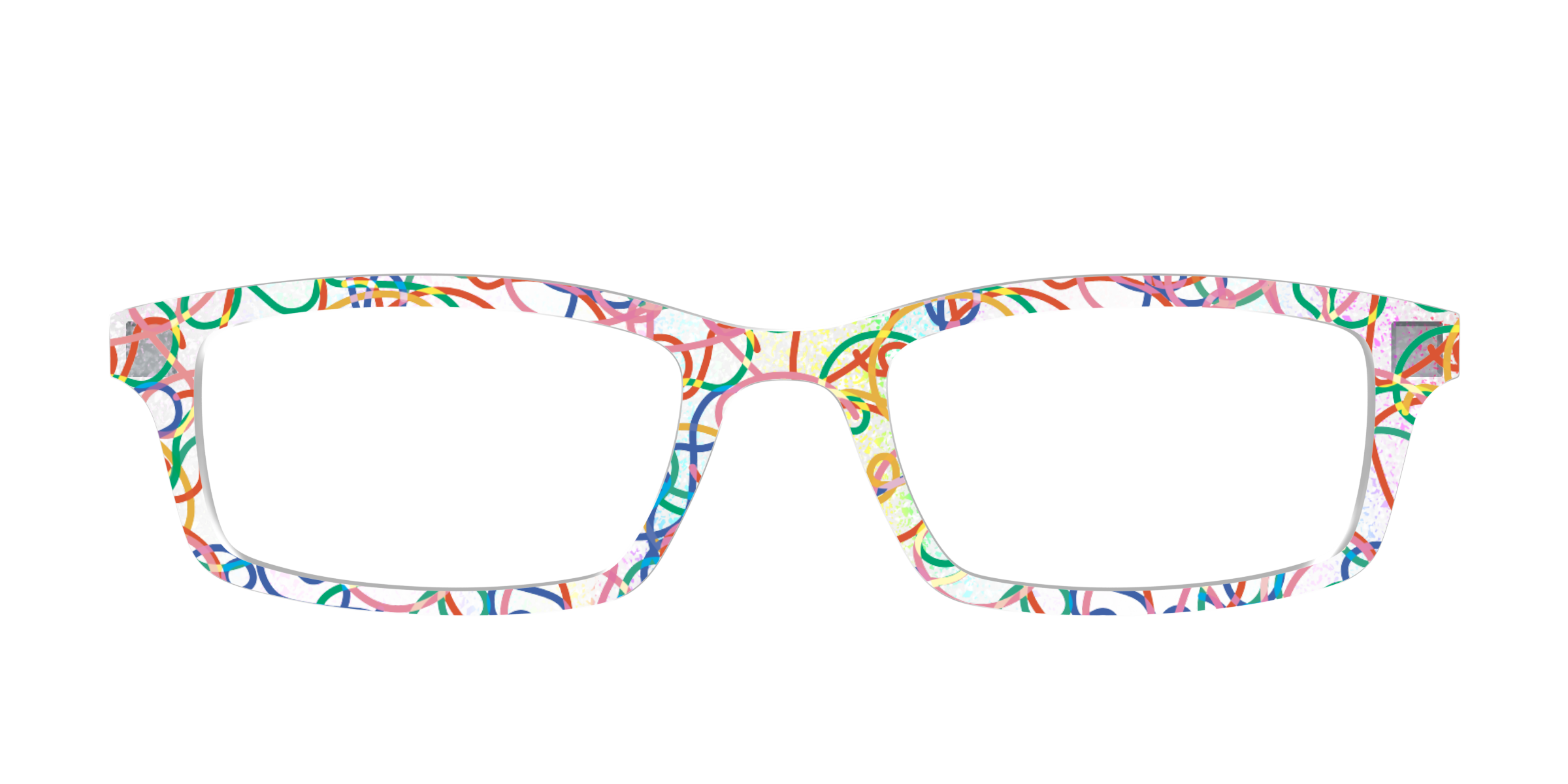 Pair Eyewear Design Tops Celebration Streamers top 417 olografico