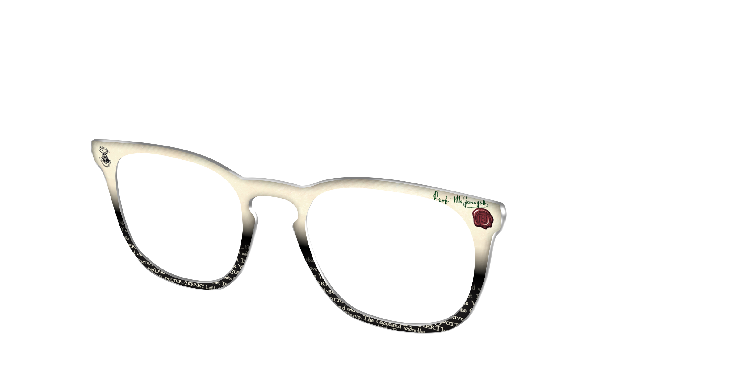 Pair Eyewear Collabs Hogwarts Acceptance Letter Topper Cedro