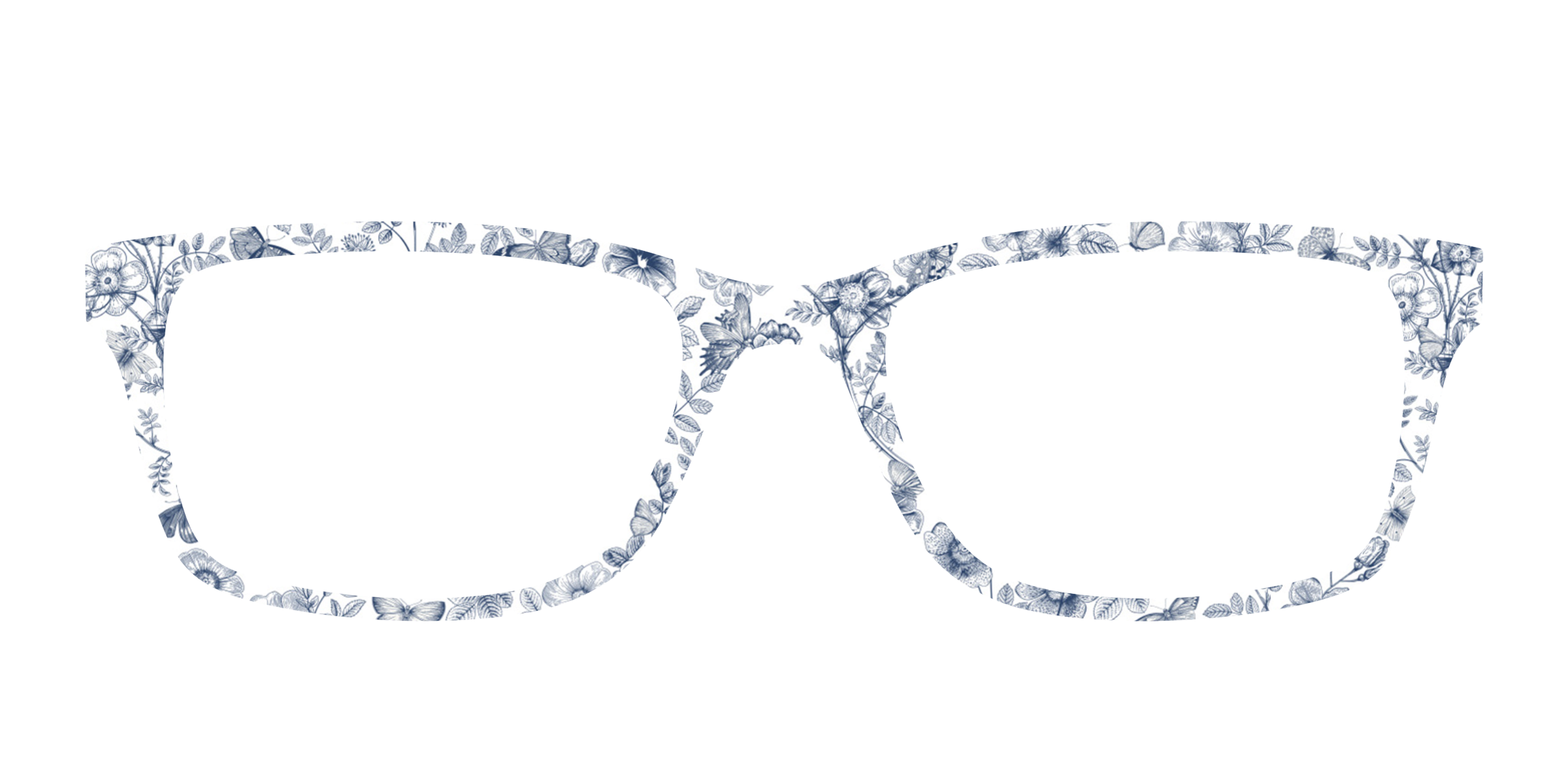 Pair Eyewear Solid Tops Woodland Toile top occhiali fantasia bosco