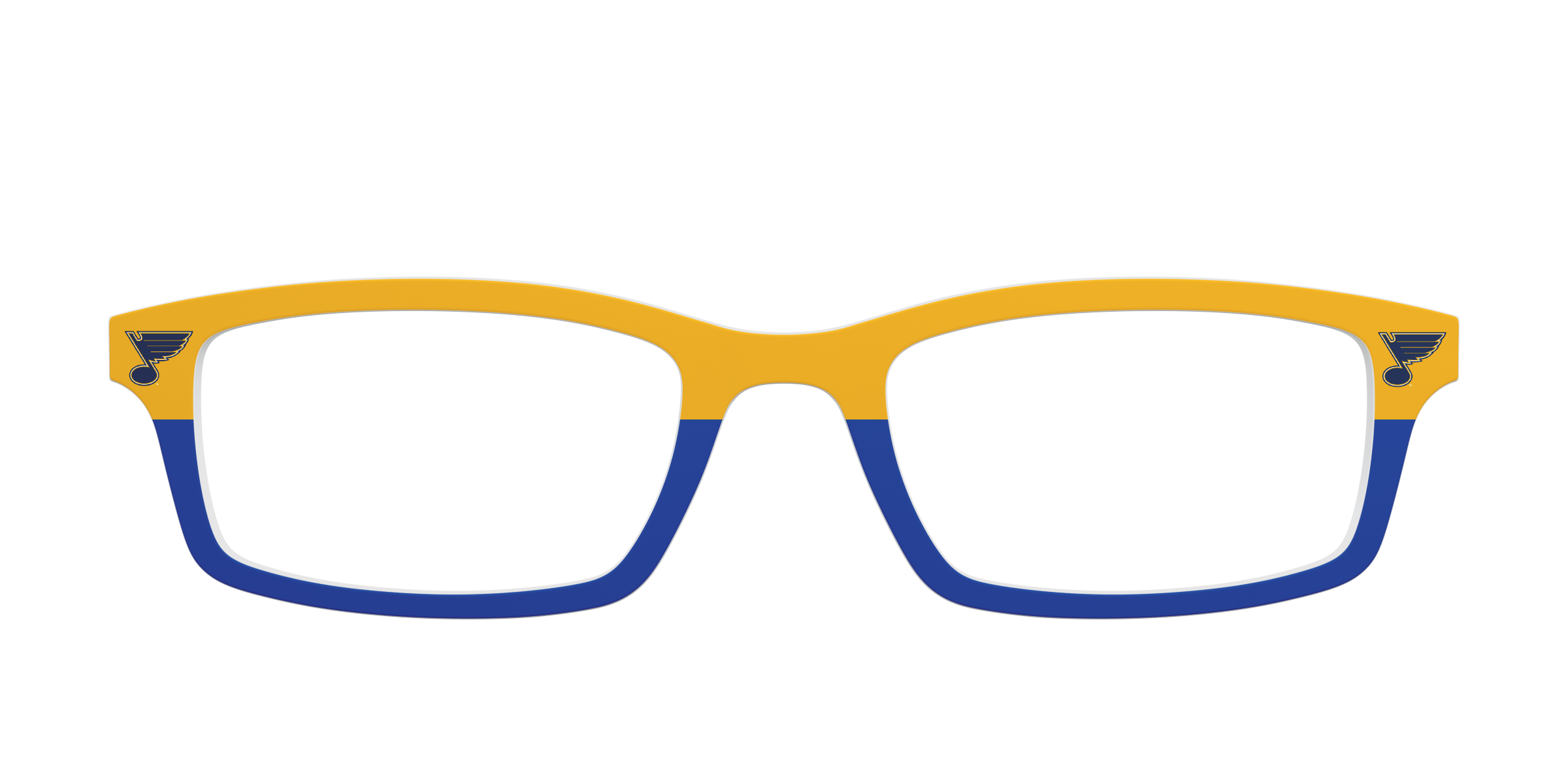 Pair Eyewear School Spirit The Blues Split top occhiali blu
