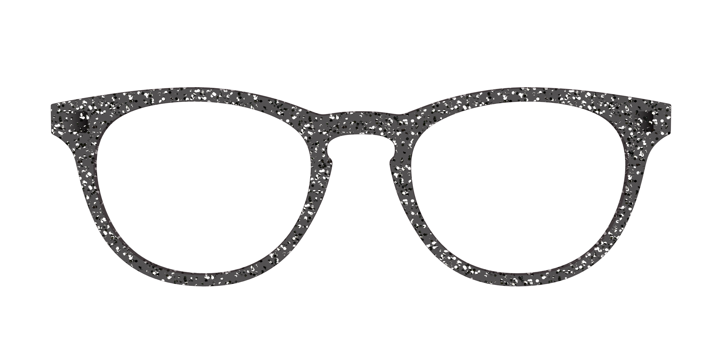 Pair Eyewear Solid Tops The Black Sparkle cover occhiali nero
