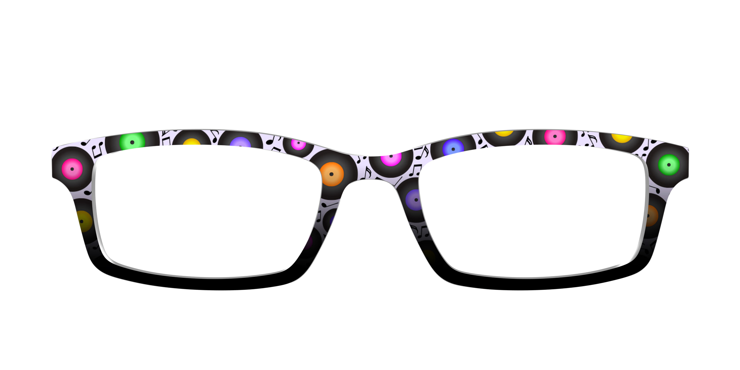 Pair Eyewear Design Tops Record Collection top occhiali musica