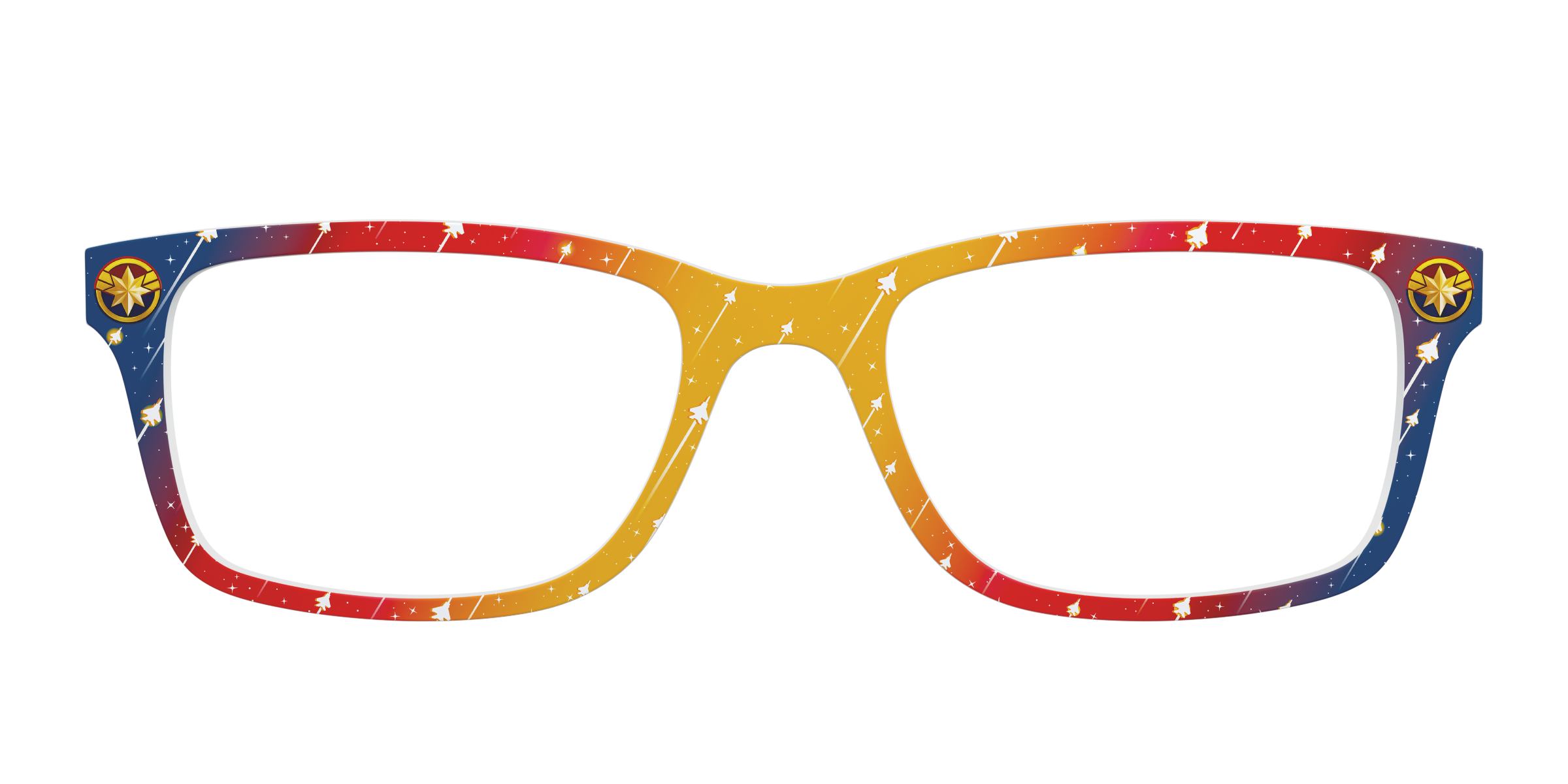 Pair Eyewear Collabs The Captain Marvel Suit top per occhiali Marvel