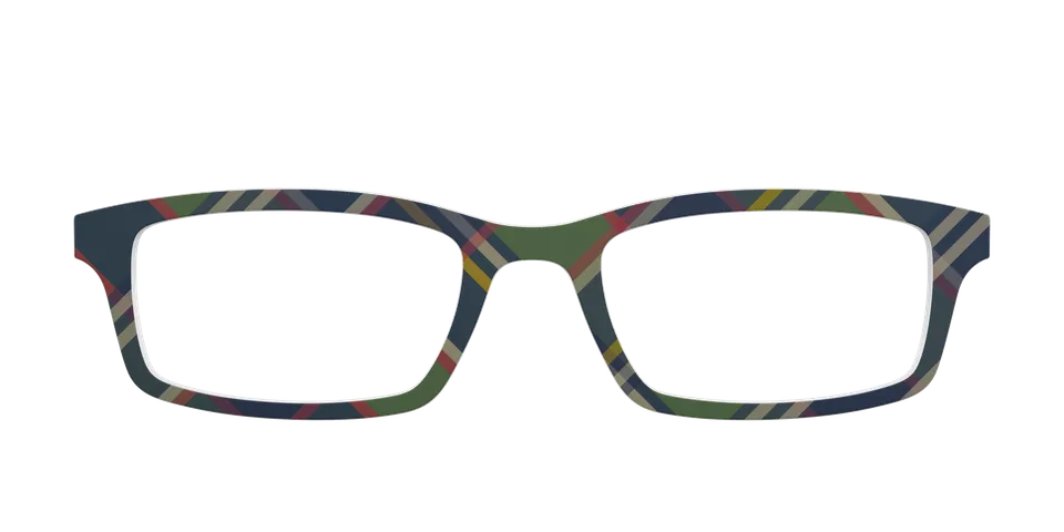 Pair Eyewear Solid Tops The Flannel Plaid top occhiali TK4