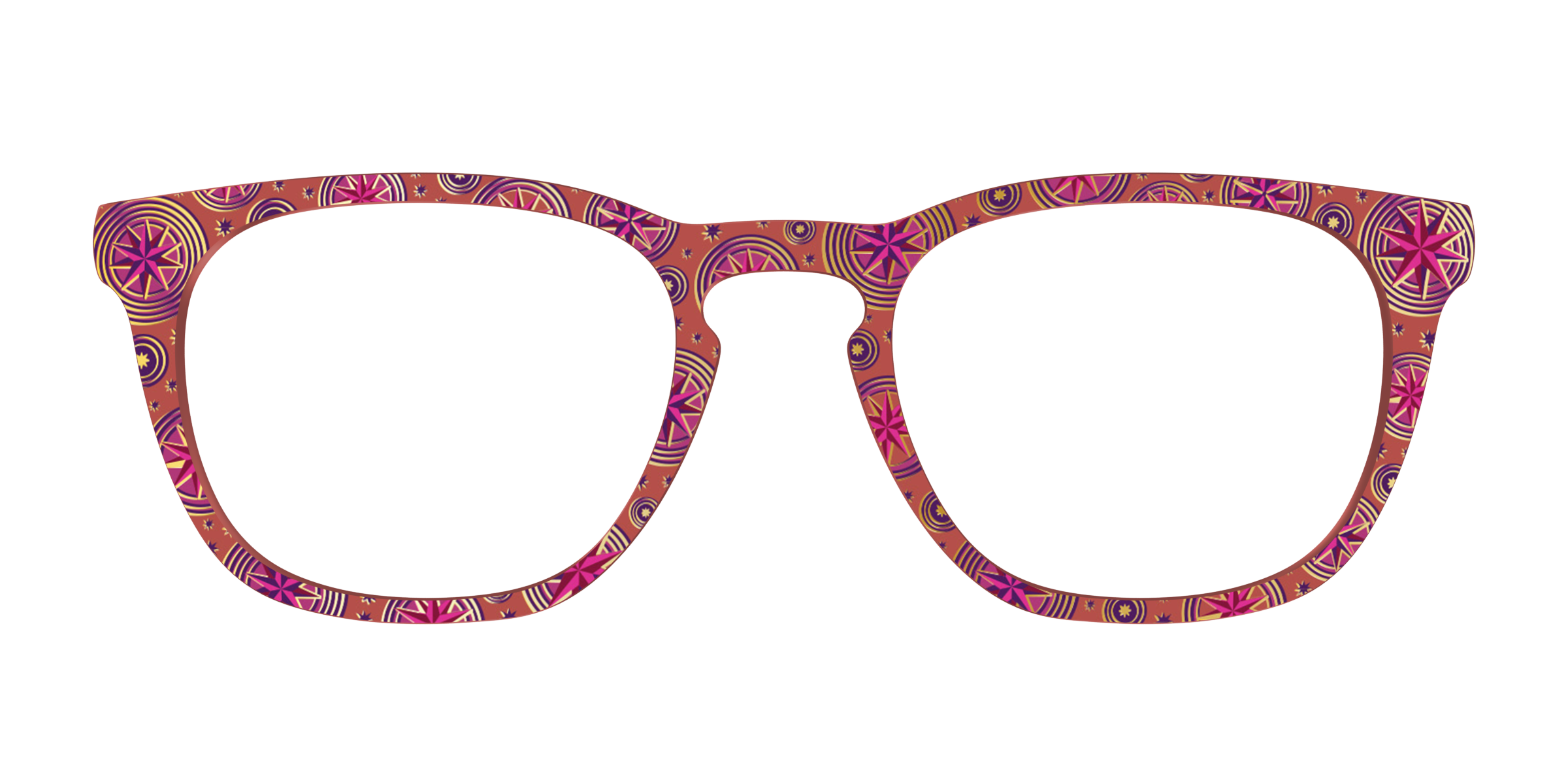 Pair Eyewear Collabs Luna Lovegood top occhiali oro