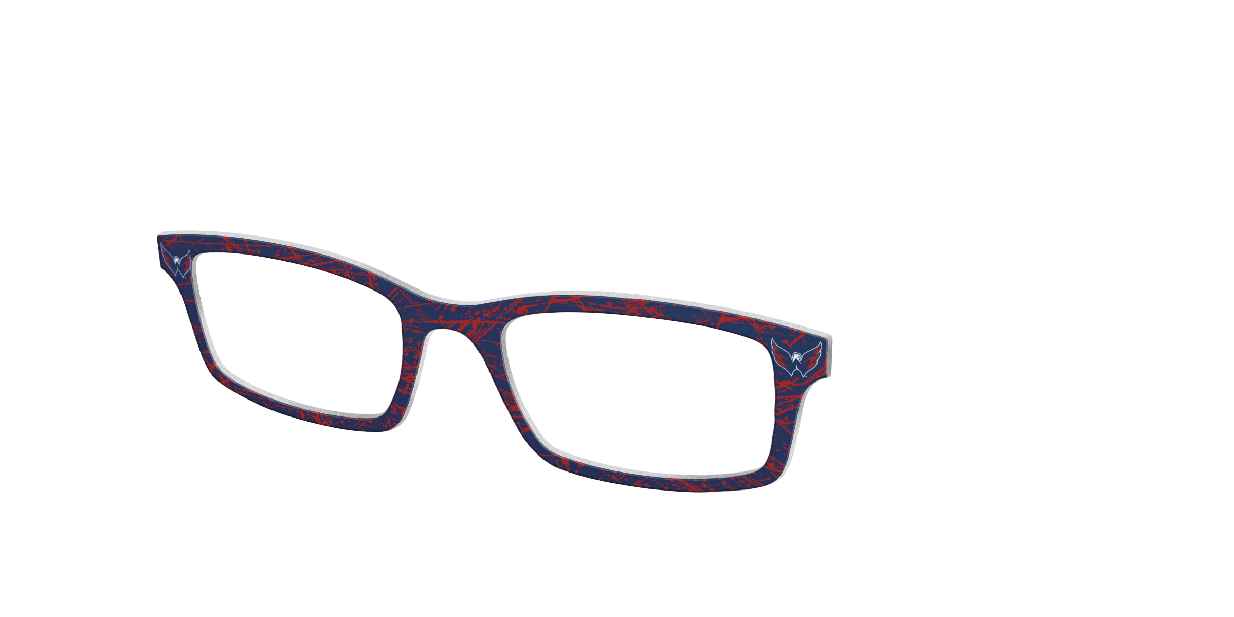 Pair Eyewear School Spirit The Capitals Ice top occhiali blu rosso