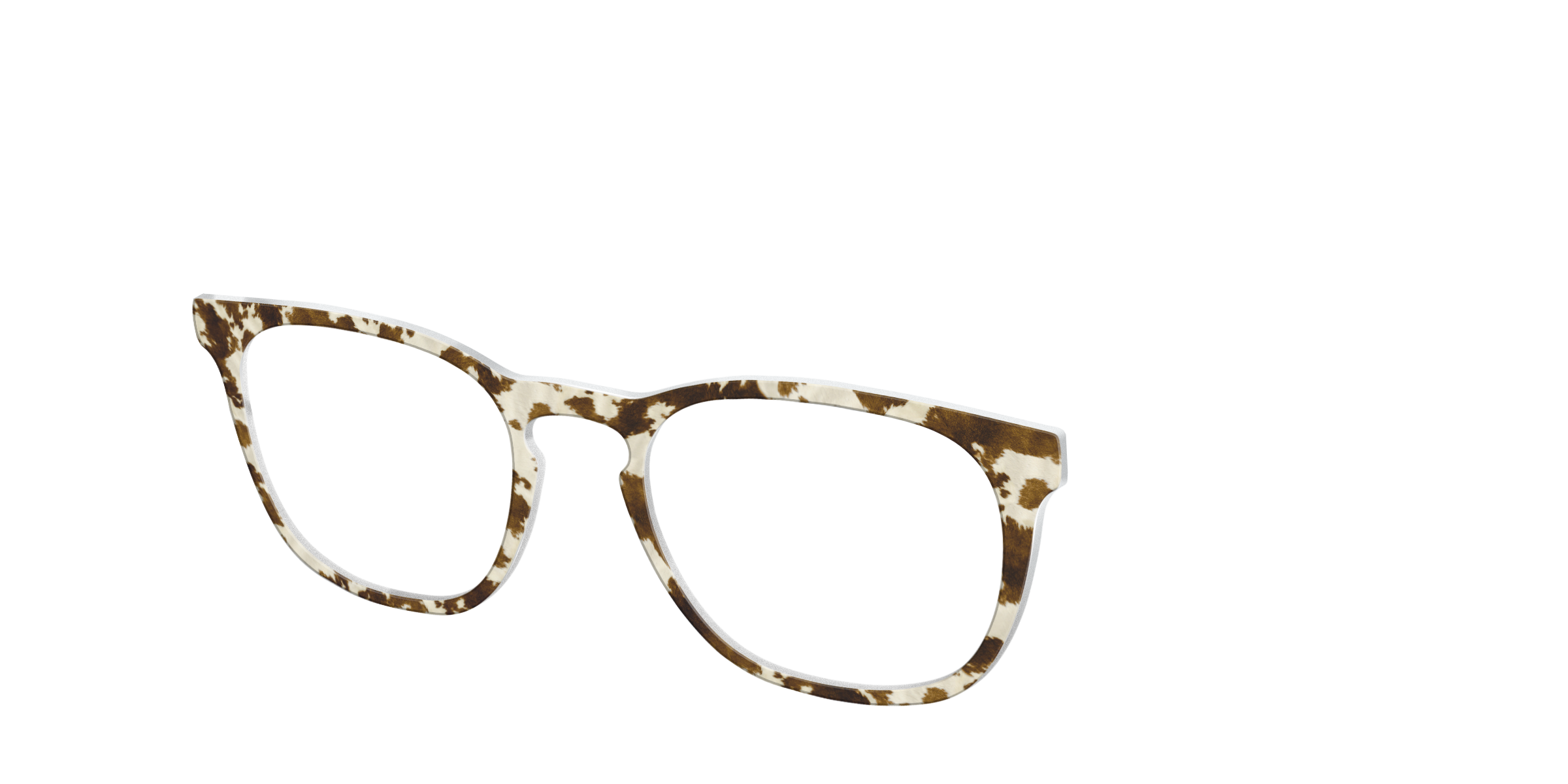 Pair Eyewear Solid Tops Cowhide topper occhiali Serra