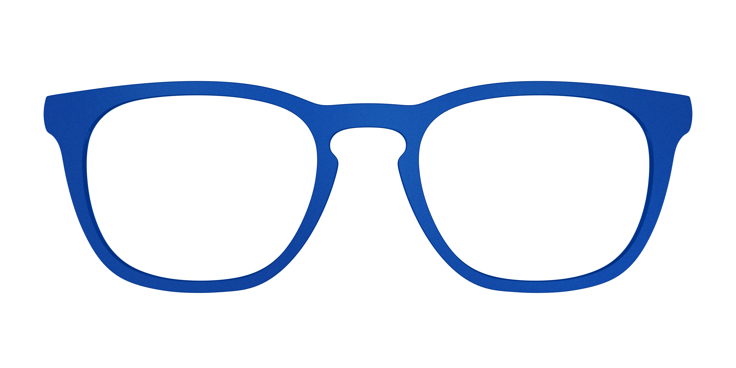 Pair Eyewear Solid Tops Matte Indigo top magnetico blu