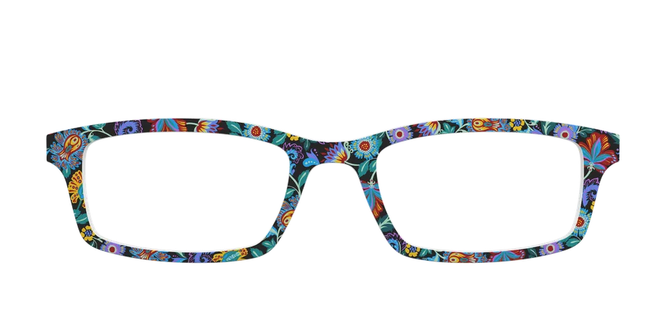 Pair Eyewear Collabs The Flora & Fauna top occhiali fantasia