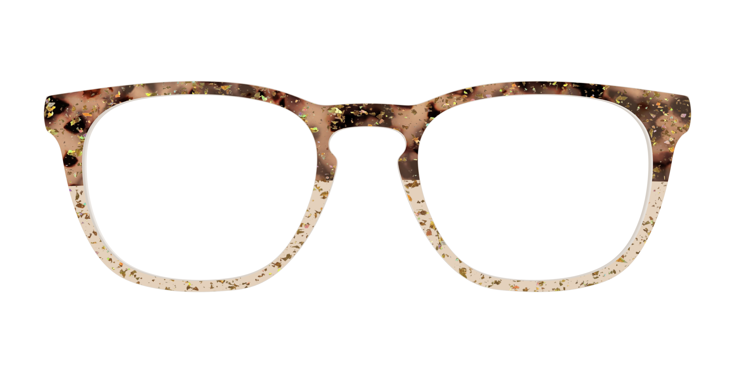 Pair Eyewear Design Tops Khaki Tortoise Crystal top 559
