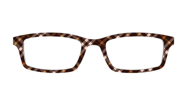 Pair Eyewear Design Tops The Rustic Plaid top per occhiali quadri
