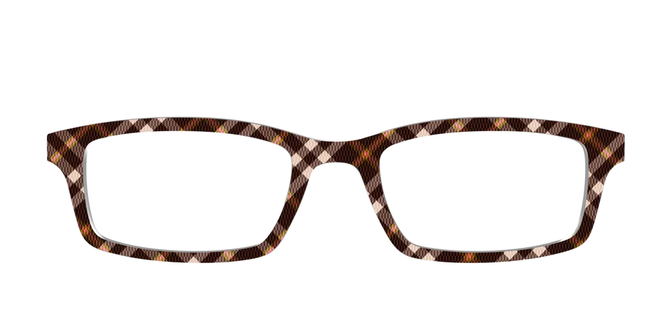 Pair Eyewear Design Tops The Rustic Plaid top per occhiali quadri