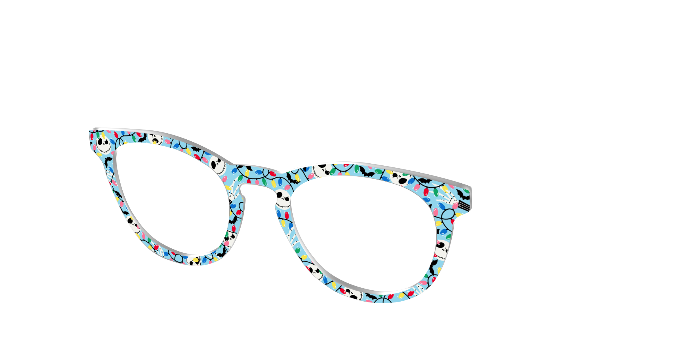 Pair Eyewear Collabs Scary & Bright top frame nero