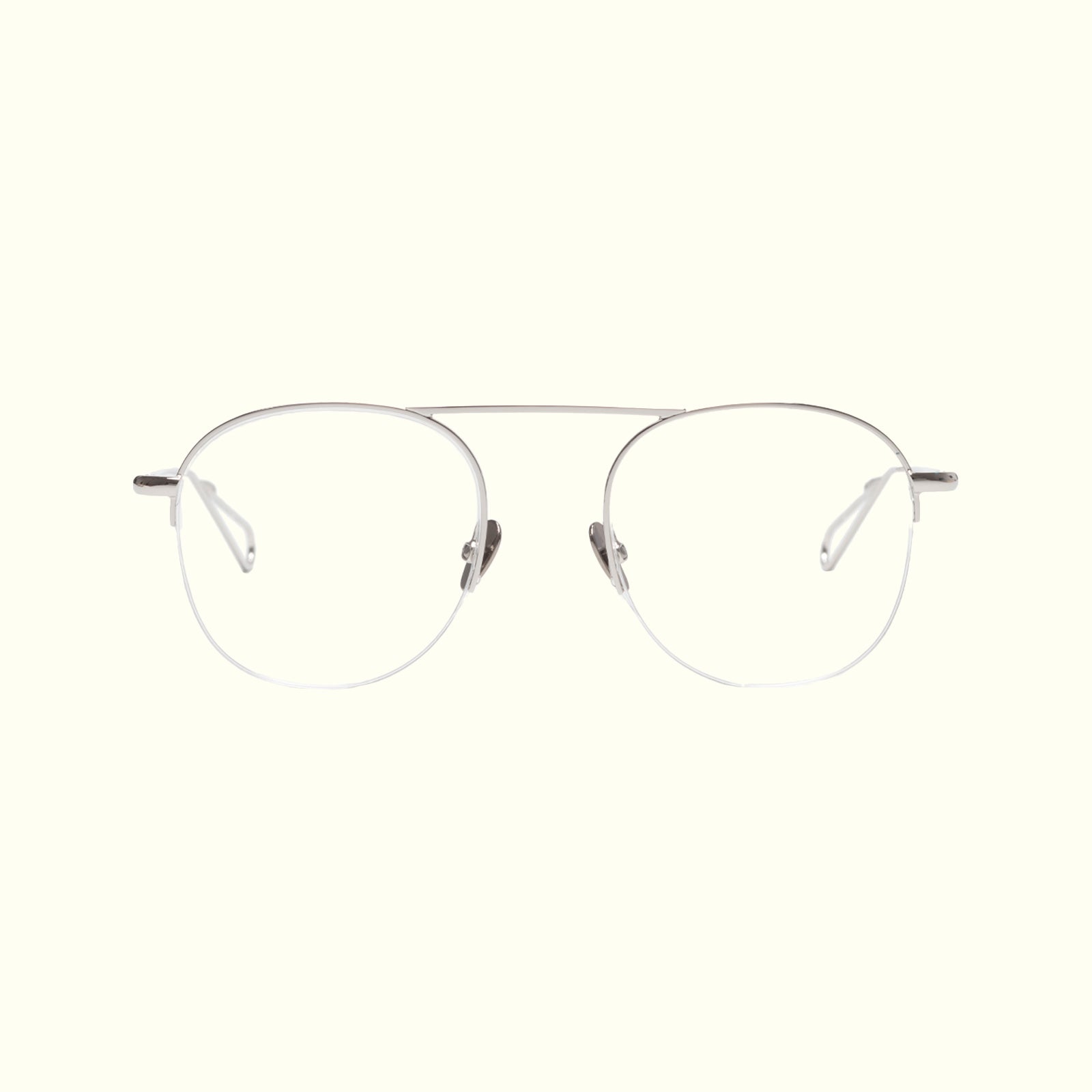 AHLEM Optical Voltaire occhiali da vista Champagne metallo