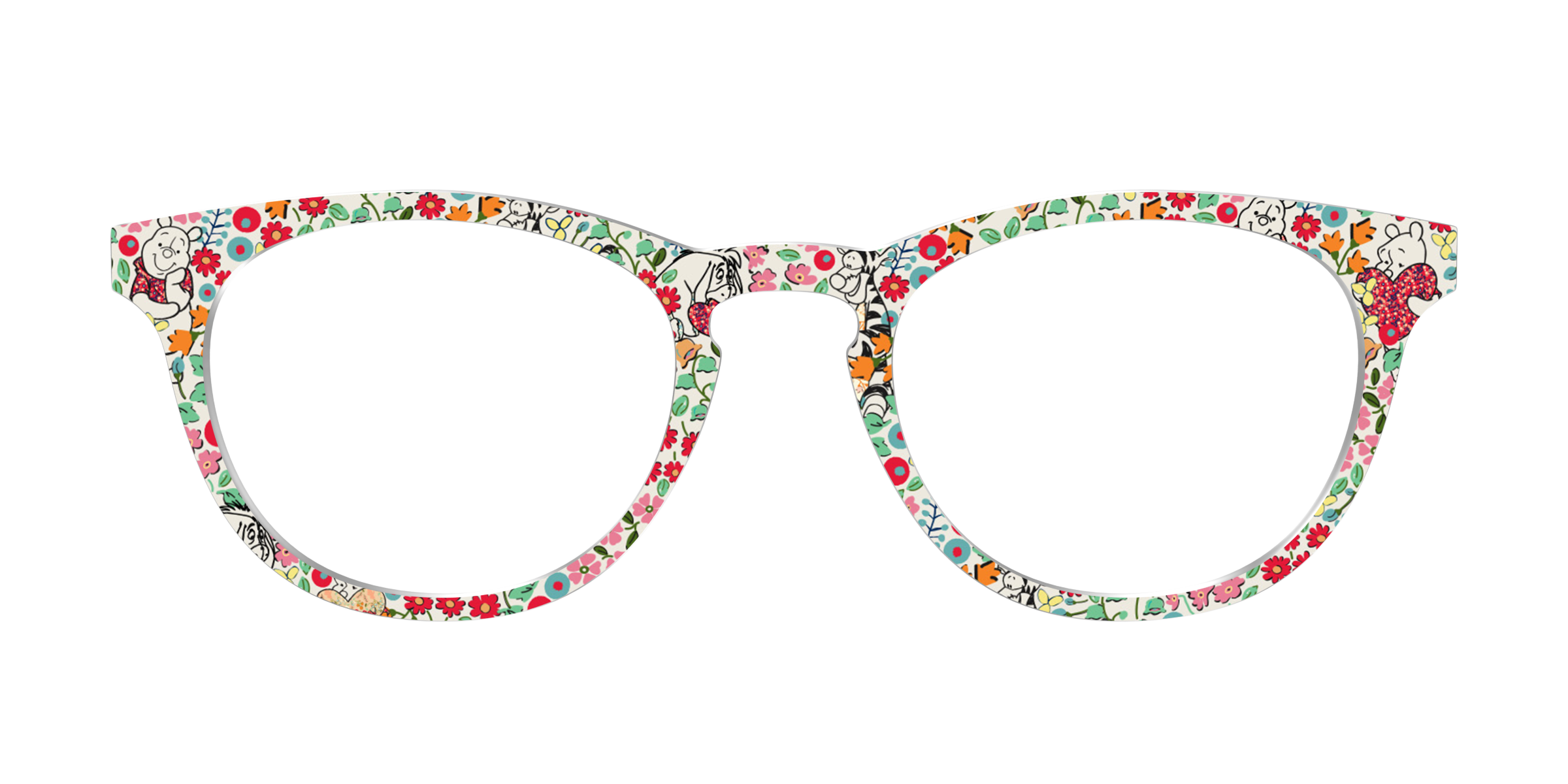 Pair Eyewear Collabs Pooh Cottage Floral top occhiali fiori