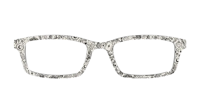 Pair Eyewear Design Tops The Enchantment Toile top per occhiali fantasia