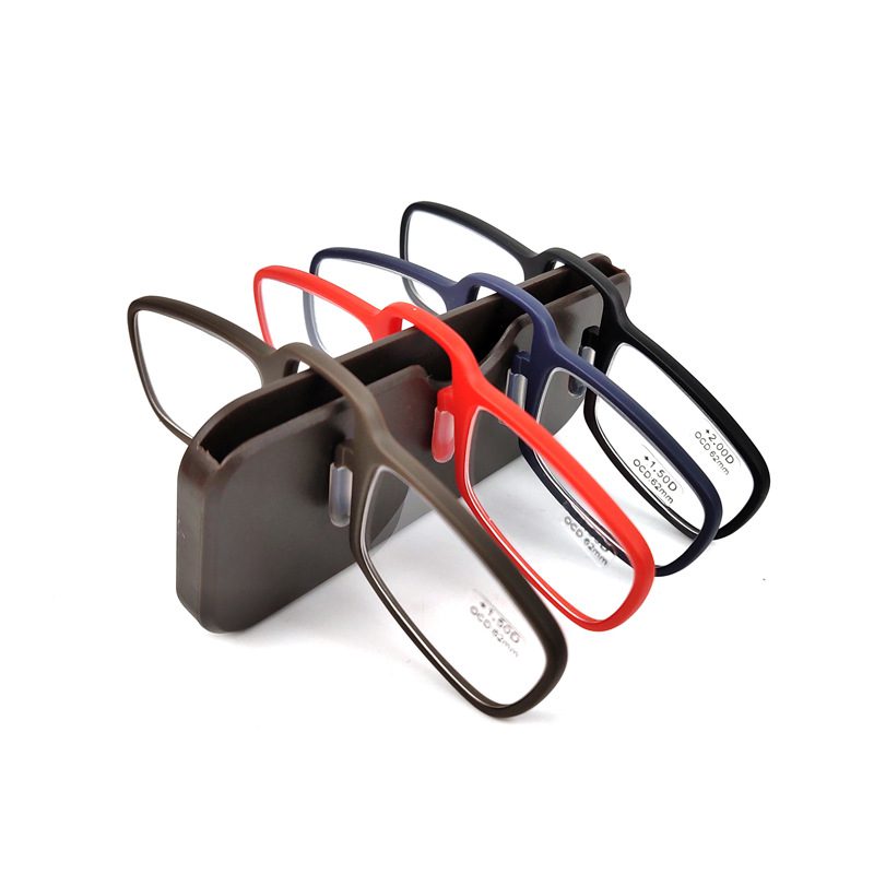 Ouyuan Reading Glasses JH4205 occhiali da lettura senza stanghette nero