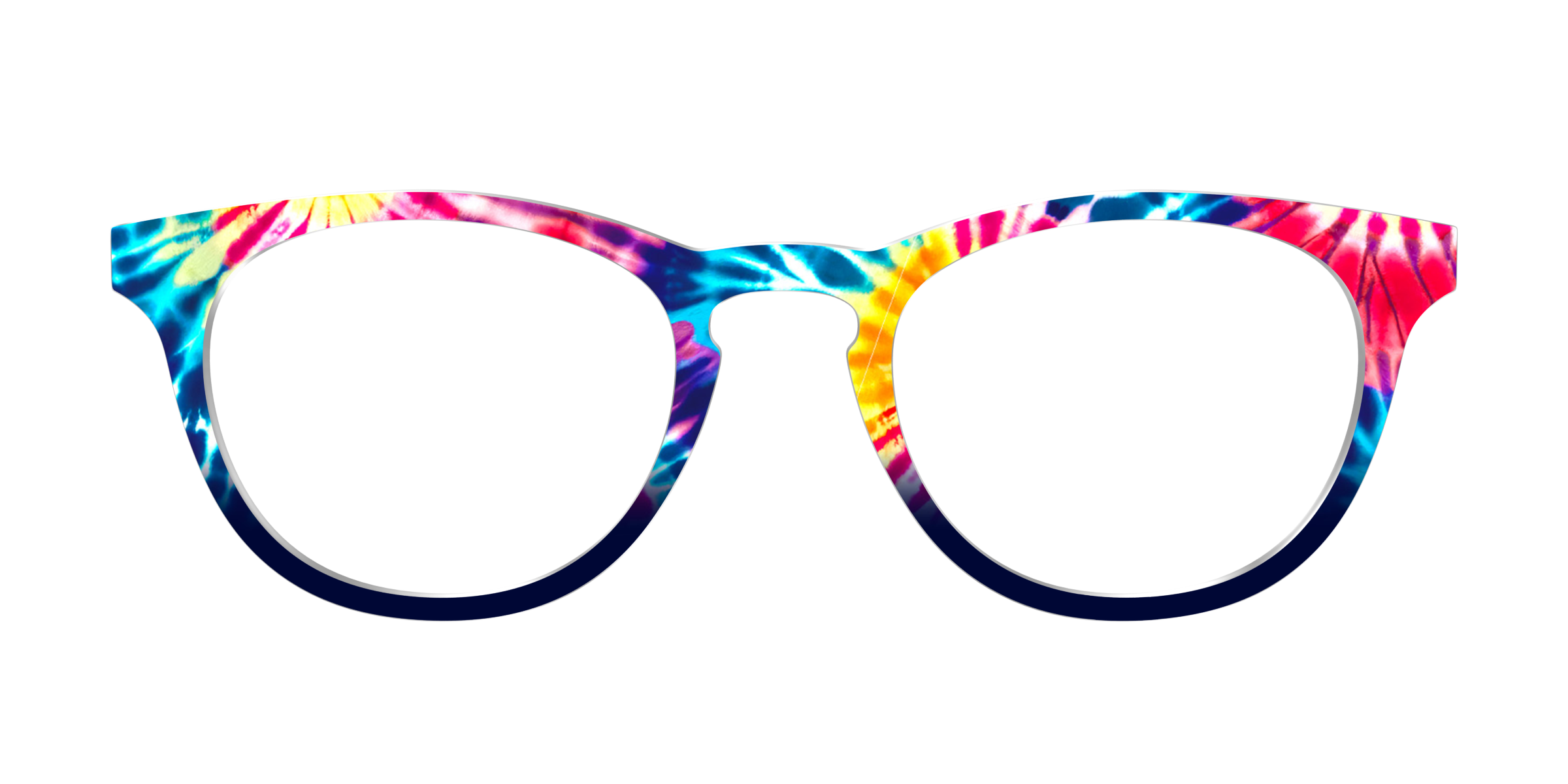 Pair Eyewear Design Funky Tie-Dye top occhiali multicolore